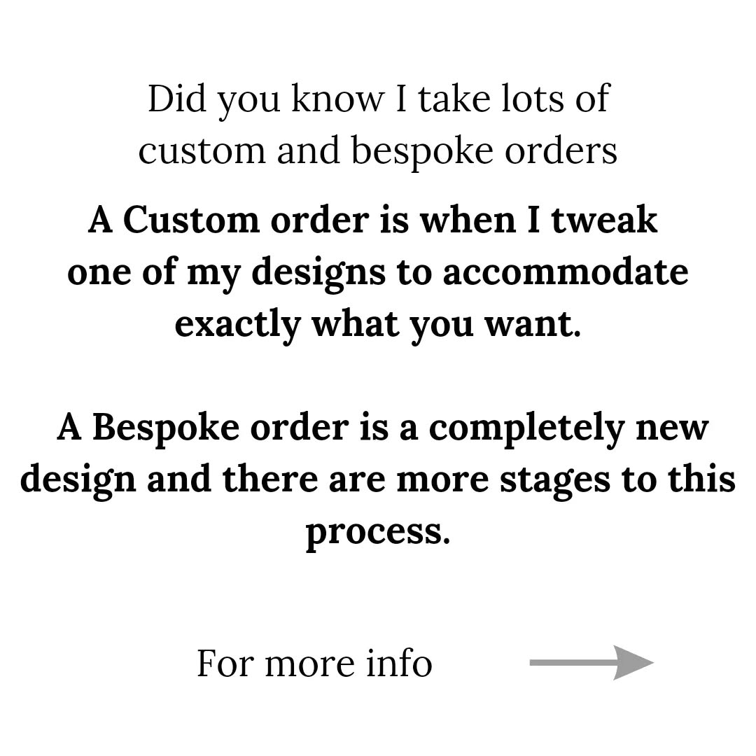Bespoke or custom explained ✨️ DM for more info as there are loads of options to choose from. Let's get creating your unique & stunning accessories.
.
.
.
#customjewelry #customjewellery #bespokejewelry #Bespokejewellery #customheadpiece #bespokeheadpiece #customaccessories #bespokeaccessories #weddings #bridetobe #bridal #bridaljewelry #bridalstyle #bridalinspiration #weddinghairaccessory #weddingstyle #wedinspo