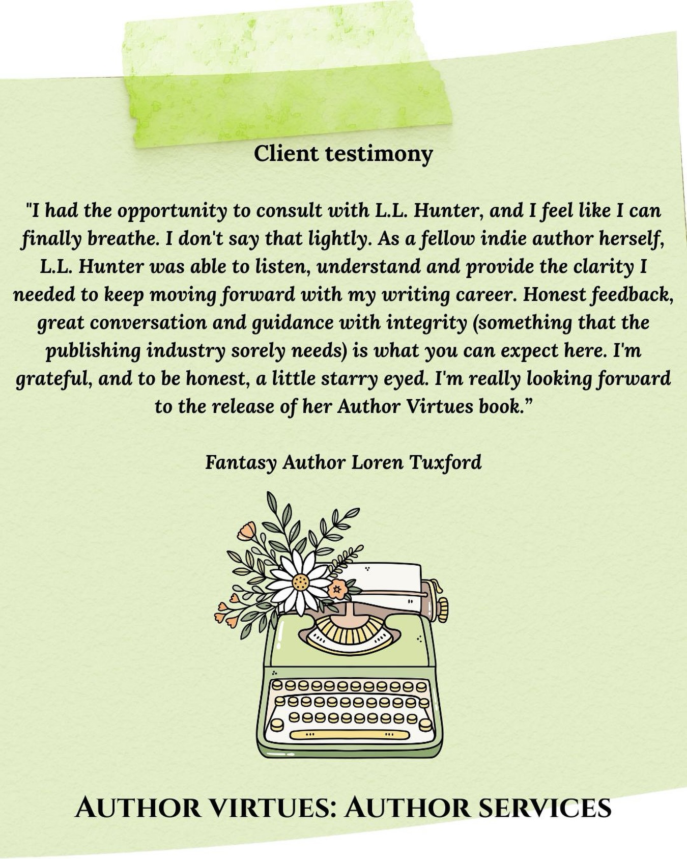 Another testimony from one of my beautiful clients @lorentuxfordauthor - loved working with you on your website and author bio.
If you’re an indie author, new or established, and you need a little guidance with your author business, i’m taking bookings for consults now.