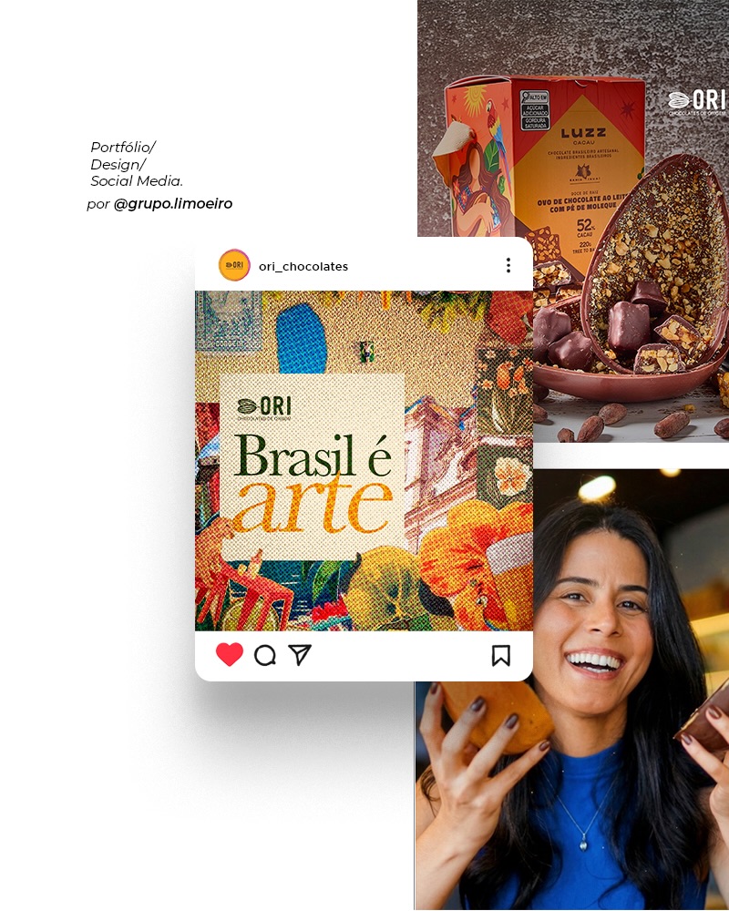@ori_chocolates
—
Uma campanha de sucesso também se constrói na forma como ela é apresentada.
Quando o feed acompanha a estratégia, o resultado deixa de ser só visual e passa a gerar desejo e conexão. Páscoa na Ori concluída com sucesso, e foi um prazer para nós entregar esse trabalho.
—
Com a nossa gestão de redes sua marca também pode viver isso.
Entre em contato com o Grupo Limoeiro e solicite seu orçamento.
#marketing #empreendedor #branding