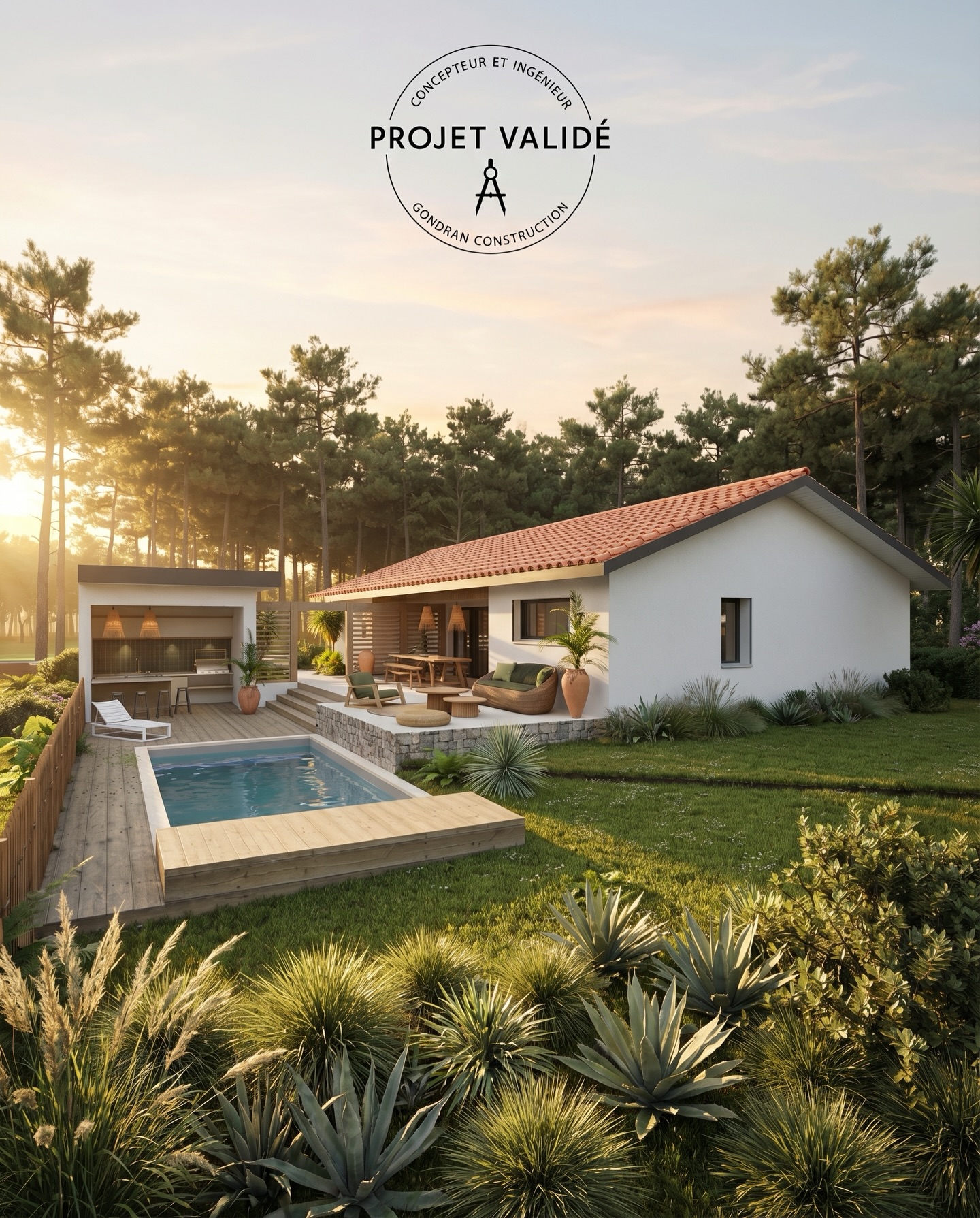 Nouveau projet @gondran.construction
(Permis de construire en préparation. )
Nous sommes très heureux d’avoir accompagné nos clients dans cette conception . Merci encore à eux pour nous avoir confié cette réalisation.
#architecture #maisonindividuelle #conception #realisation #projetmaison
architecturefrancaise constructionmaison maisoncontemporaine hossegor capbreton seignosse soustons landes archilover architecturephotography architect
architecturedinterieur maitredoeuvre teamgondran