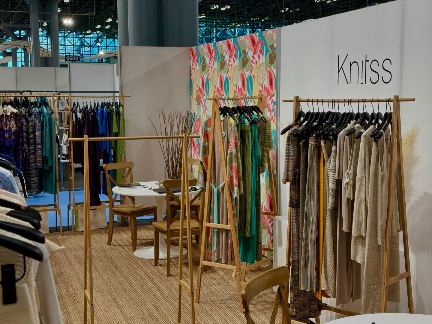 Coterie Sep 2024 - @knitssofficial Custom Trade Show Booth Design, fabrication, setup and Project Management by MK Displays