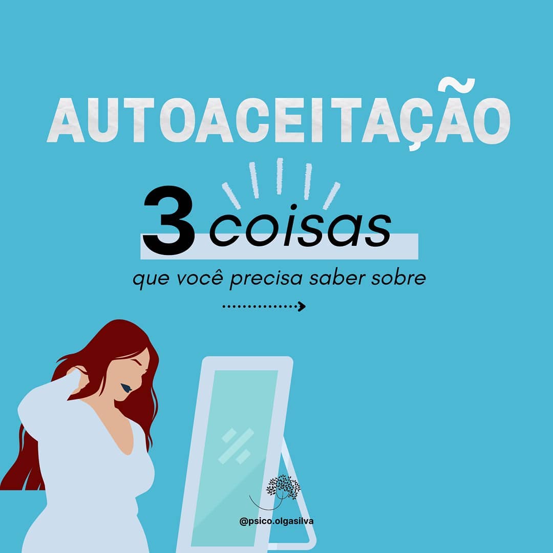 📌3 coisas que você precisa saber sobre AUTOACEITAÇÃO, para levar este processo de forma mais saudável, com menos ansiedade e autojulgamentos.
🥰🌻