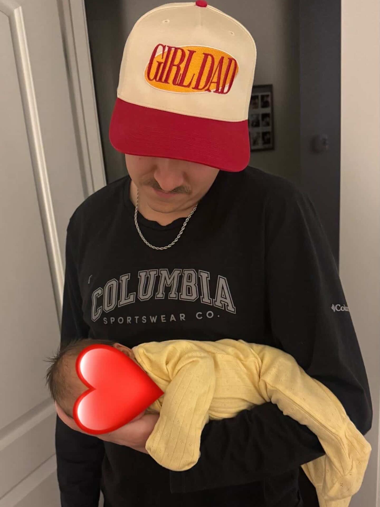 Big ups to @nevo11o , he recently became a #girldad . Congrats my man! Check out the hat with the link in our bio!