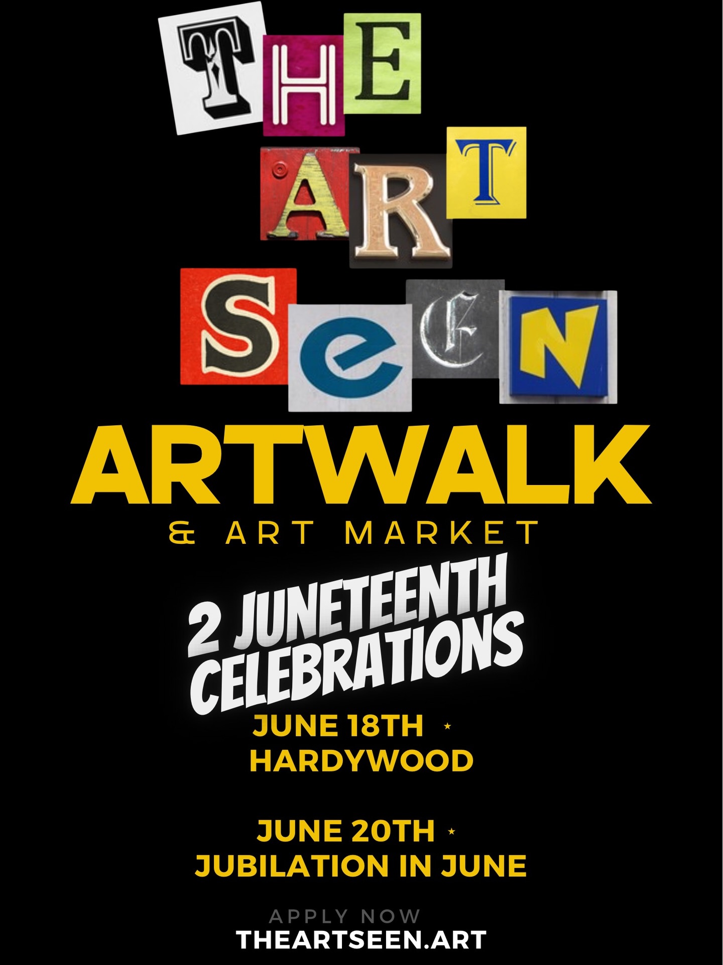 This ain’t just an event—it’s a celebration and we’re doing it 2 times!
That’s right we’re bringing TWO curated Juneteenth experiences to life, each centered around joy, culture, and the energy that makes us, us.
Now we’re looking for artists to step into the moment.
If your work speaks loud, feels deep, and celebrates who we are—tap in.
Drop a ☀️ or “I’m in” in the comments and we’ll send you the details on how to apply.
Let’s make this one unforgettable we can’t wait!.