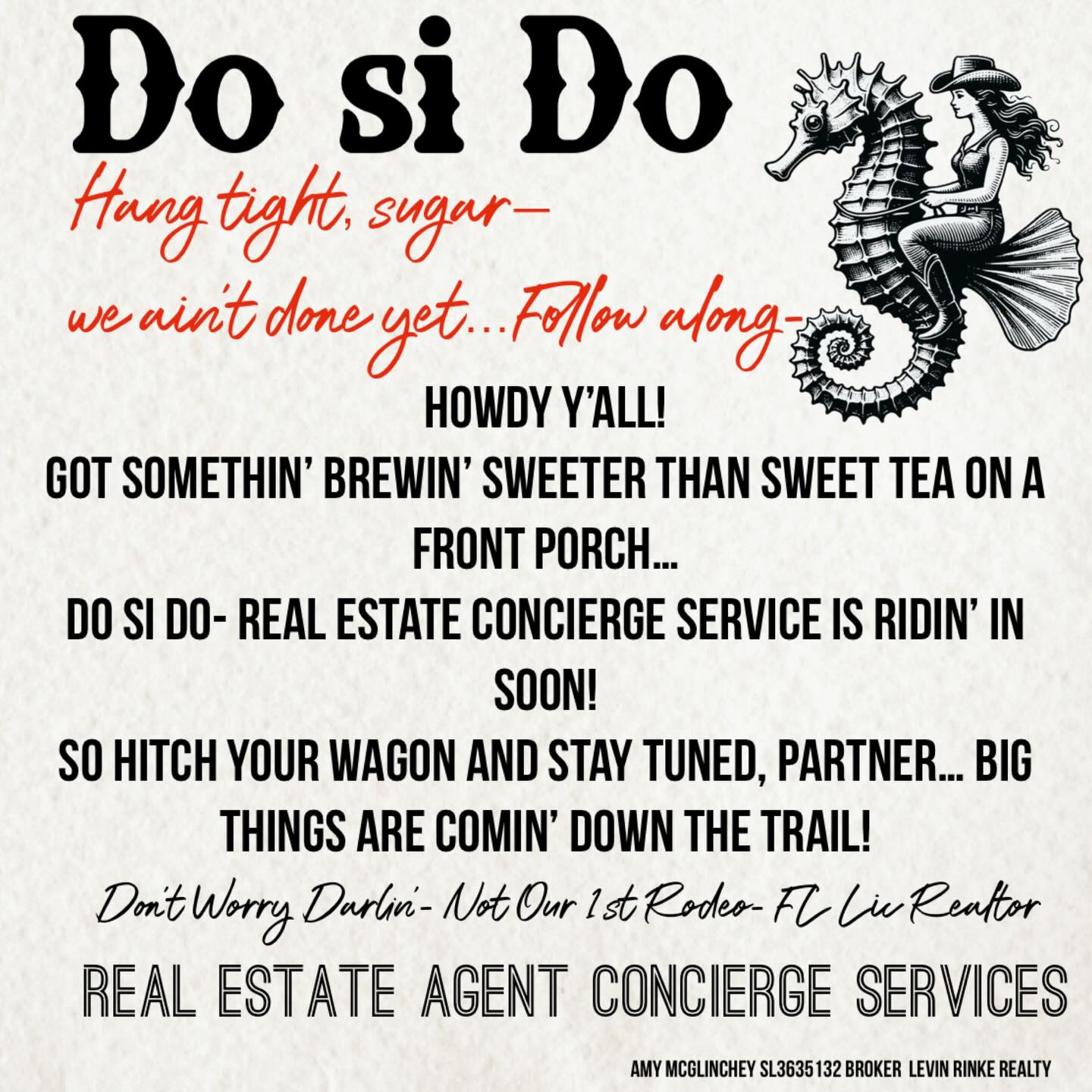 🚨 Attention Emerald Coast Realtors! 🚨
Something exciting is on the horizon… 👀
A premium concierge service is making its way to the Emerald Coast — designed to elevate your client experience, streamline your transactions, and help you stand out in a competitive market.
From seamless move-ins to personalized lifestyle services, we’re bringing a new level of support to you and your clients.
✨ Stay tuned… big things are coming.
#PensacolaRealtors #EmeraldCoastLiving #PensacolaRealEstate #GulfCoastHomes #RealtorLife