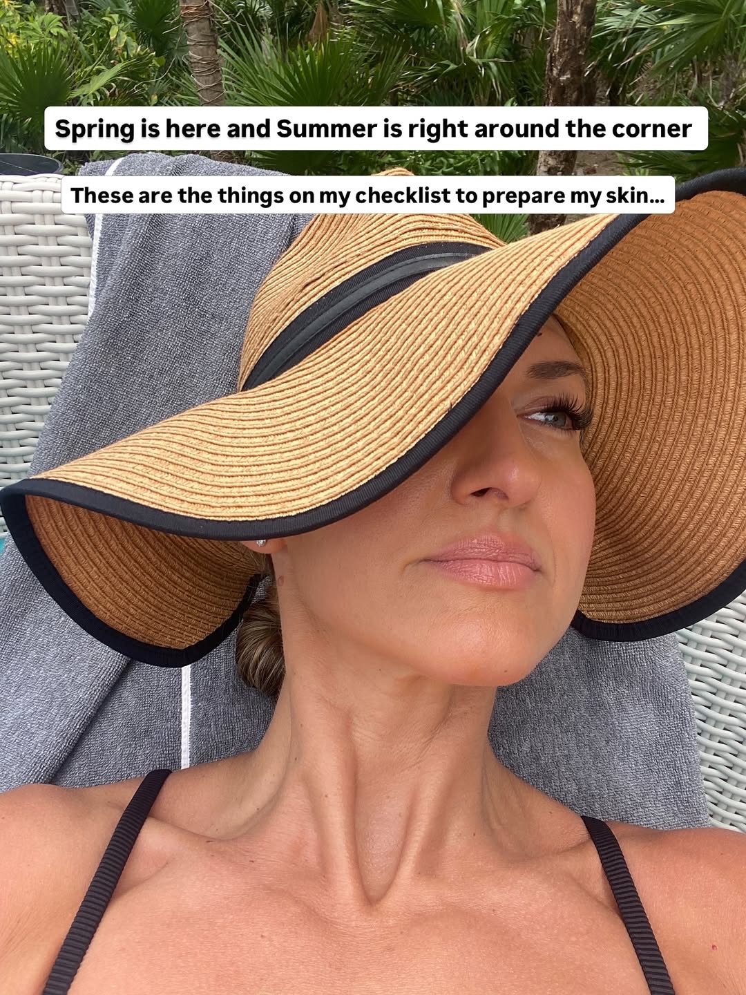 Tell me in the comments….which season is your skin the happiest? And which season does your skin struggle with?
My skin thrives in spring and summer! As long as I follow my checklist above!
#frownies #summerskincare #frowniescanada