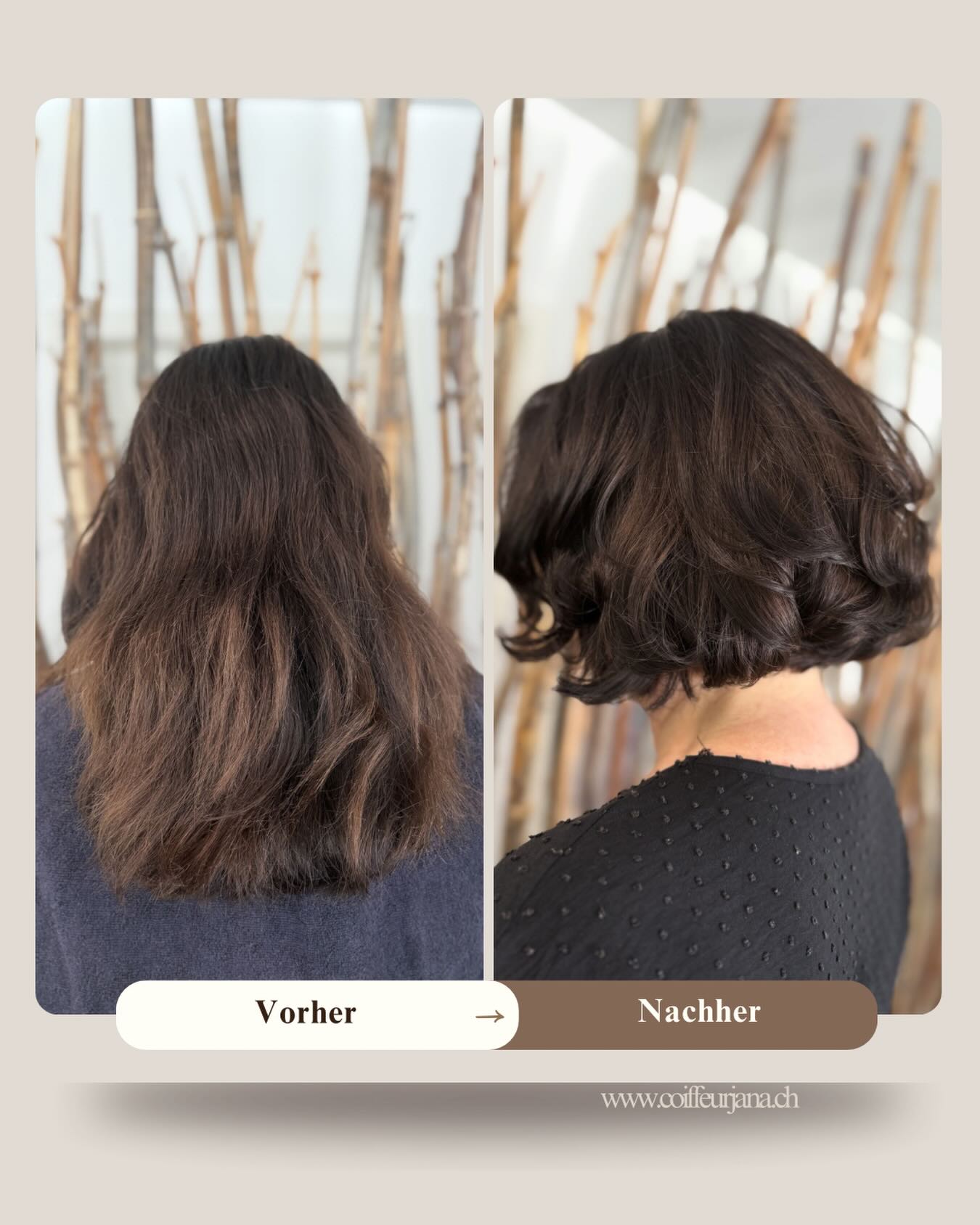 Big change, big confidence ✨
Von lang zu einem modernen, frechen Bob – kombiniert mit einer satten, glänzenden Farbe für mehr Tiefe und Ausdruck.
Ein Look, der sofort wirkt und einfach sitzt.
📩 @coiffeurjana_
🌐 www.coiffeurjana.ch
📞 +41 78 261 55 47
#coiffeurjana #newlook #bobcut #haarschnitt #haarfarbe