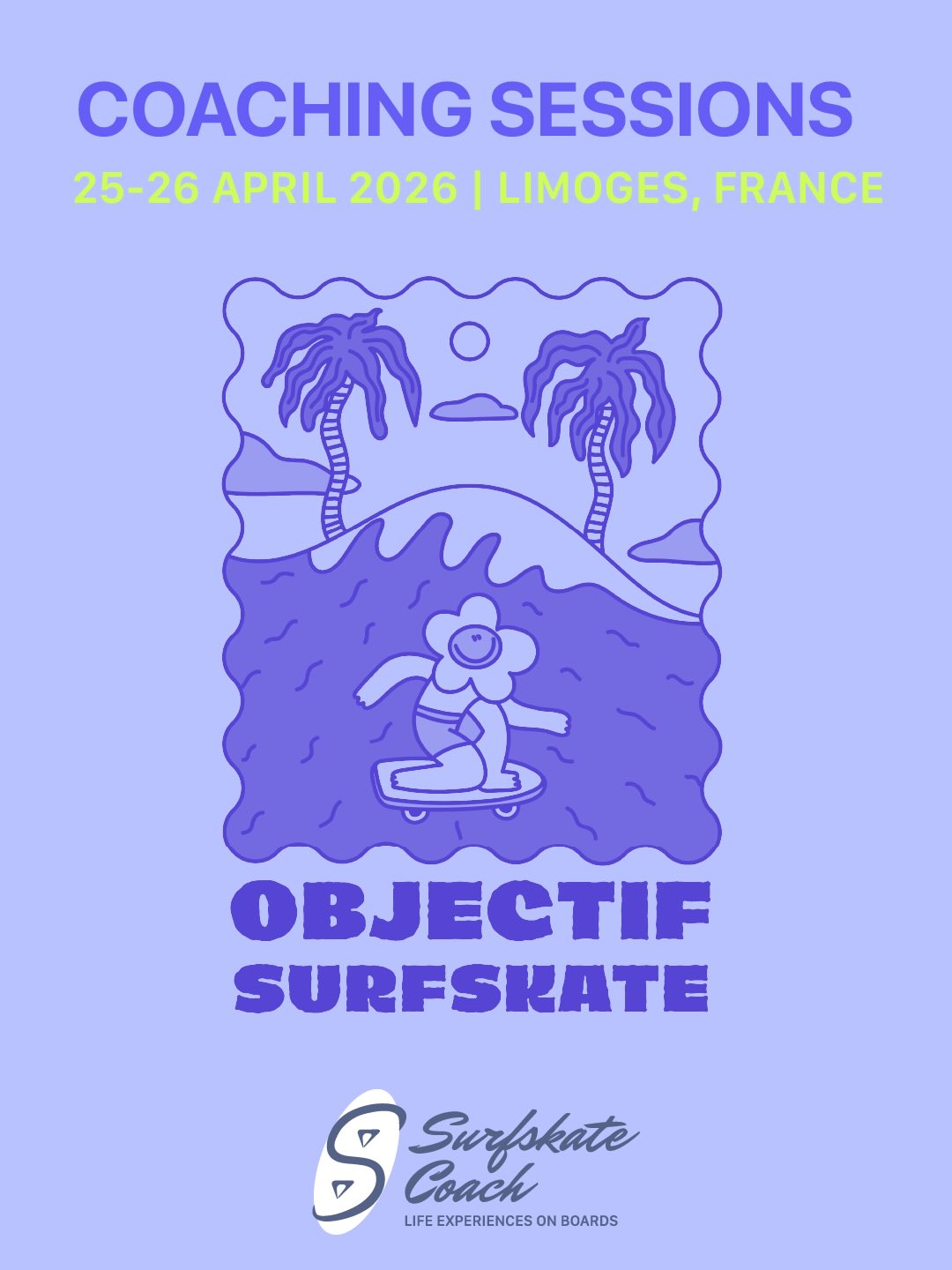 See you in Limoges!
Full coaching session agenda.
More info at our website surfskate.coach 🙌
@fooapsskateclub @swheel_s @manuchis @morasol @pyojany @yojany_surfsk8_sessions
