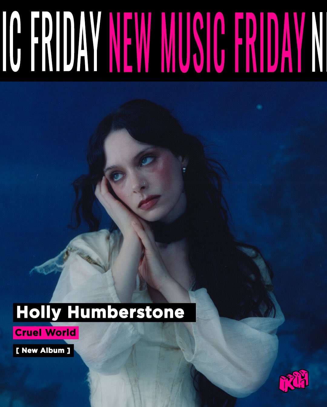 @hollyhumberstone steps into a dark cinematic realm with Cruel World, Brendan Yates features on @americfootball’s latest track and @thestrokes make a comeback. Listen to all of this week’s releases at www.kapoorhouse.rocks
#NewMusicFriday #HollyHumberstone #TheTwoLips #TheStrokes #NMF