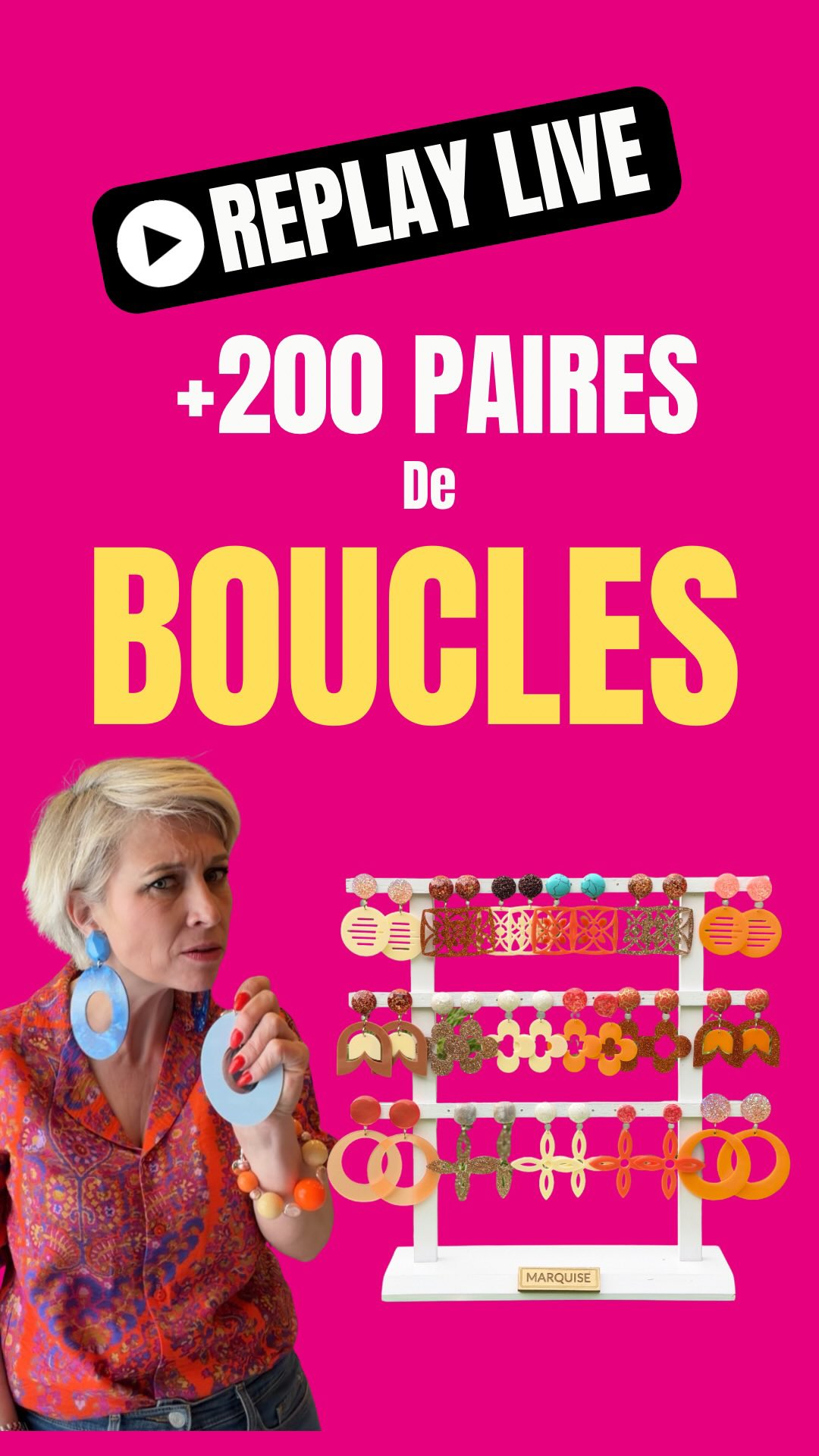 Le live de 18h est dispo en replay ✨
Encore des pépites, des couleurs et des combos…
(et oui… j’ai encore craqué 😏)
👉 Les boucles seront en ligne ce week-end
Et si tu veux être sûre d’avoir la tienne…
💌 viens en MP pour réserver
#bouclesdoreillesfantaisies
#bijouxcreateur
#oserlacouleur
#bijouxmarquise
#comtessedeblois