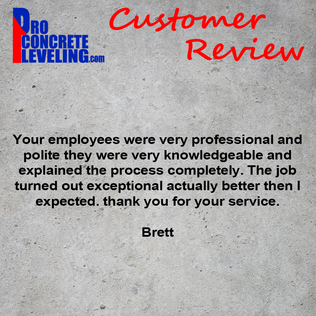 ⭐⭐⭐⭐⭐ Check out one of our most recent 5-Star Reviews! We regularly receive 5-star reviews from concrete raising and leveling customers in the Detroit, Monroe, and Toledo areas.
https://www.rfr.bz/i114d79
#detroit #toledo #monroe #michigan #ohio