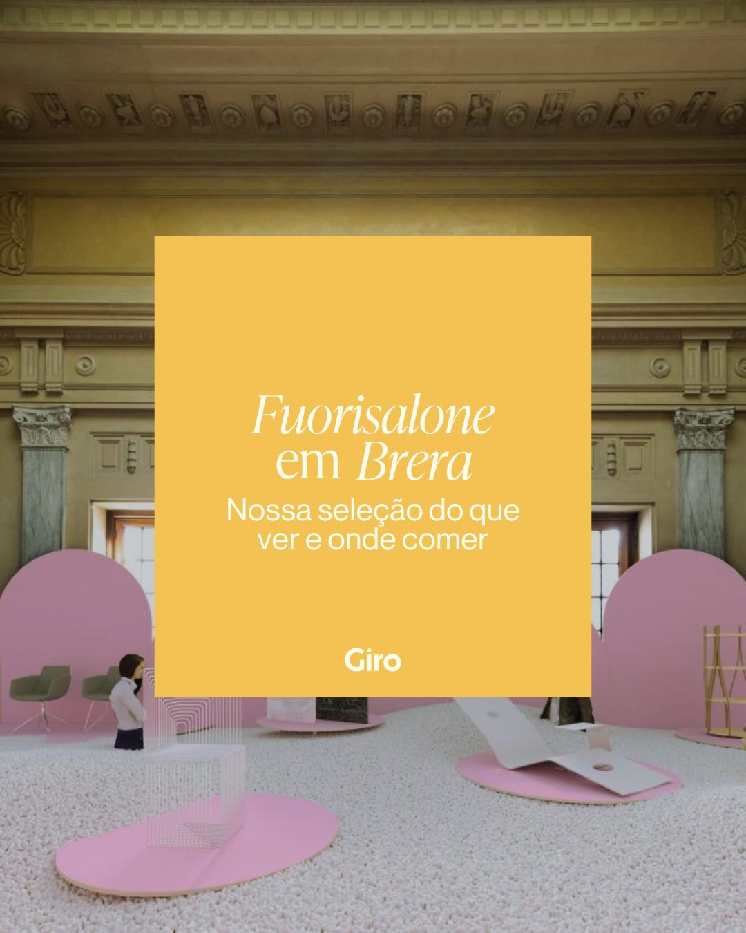 A Milan Design Week está cada vez mais próxima e, com ela, começa também a escolha de onde ir. Dentro do Fuorisalone, alguns bairros concentram os percursos mais interessantes, e Brera é um deles 📍🏛️
Neste guia, a Giro reuniu uma seleção do que vale a pena ver por aqui: instalações e algumas pausas estratégicas para um aperitivo ou um almoço rápido.
O segredo para aproveitar a Design Week da melhor forma é se organizar com antecedência.
Se quiser viver a semana com um roteiro pensado para você, a Giro cuida de tudo 🧡
E, para viver tudo isso com mais facilidade, o apartamento da Giro também é um ponto de partida estratégico no coração de Milão 🏡
#milandesignweek2026 #fuorisalone2026 #breradesigndistrict