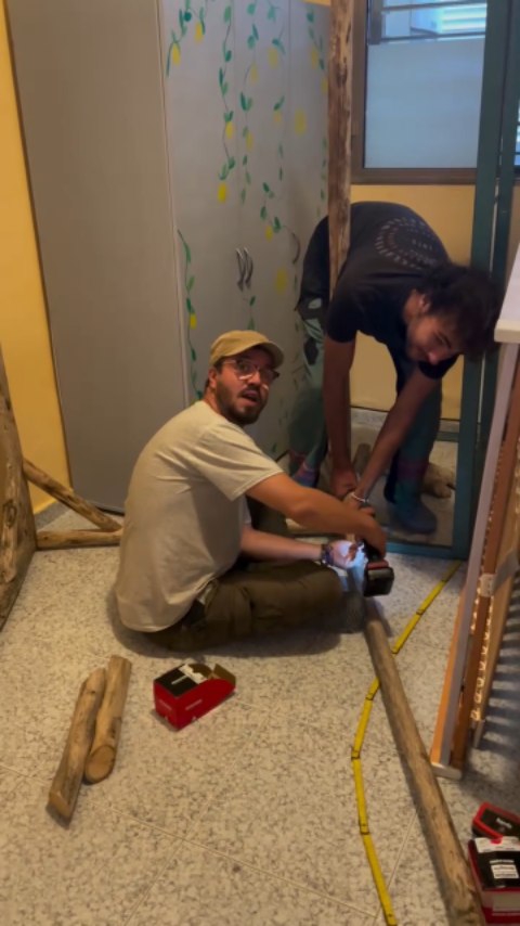 Himmelbetten fürs Volunteerzimmer 🛌