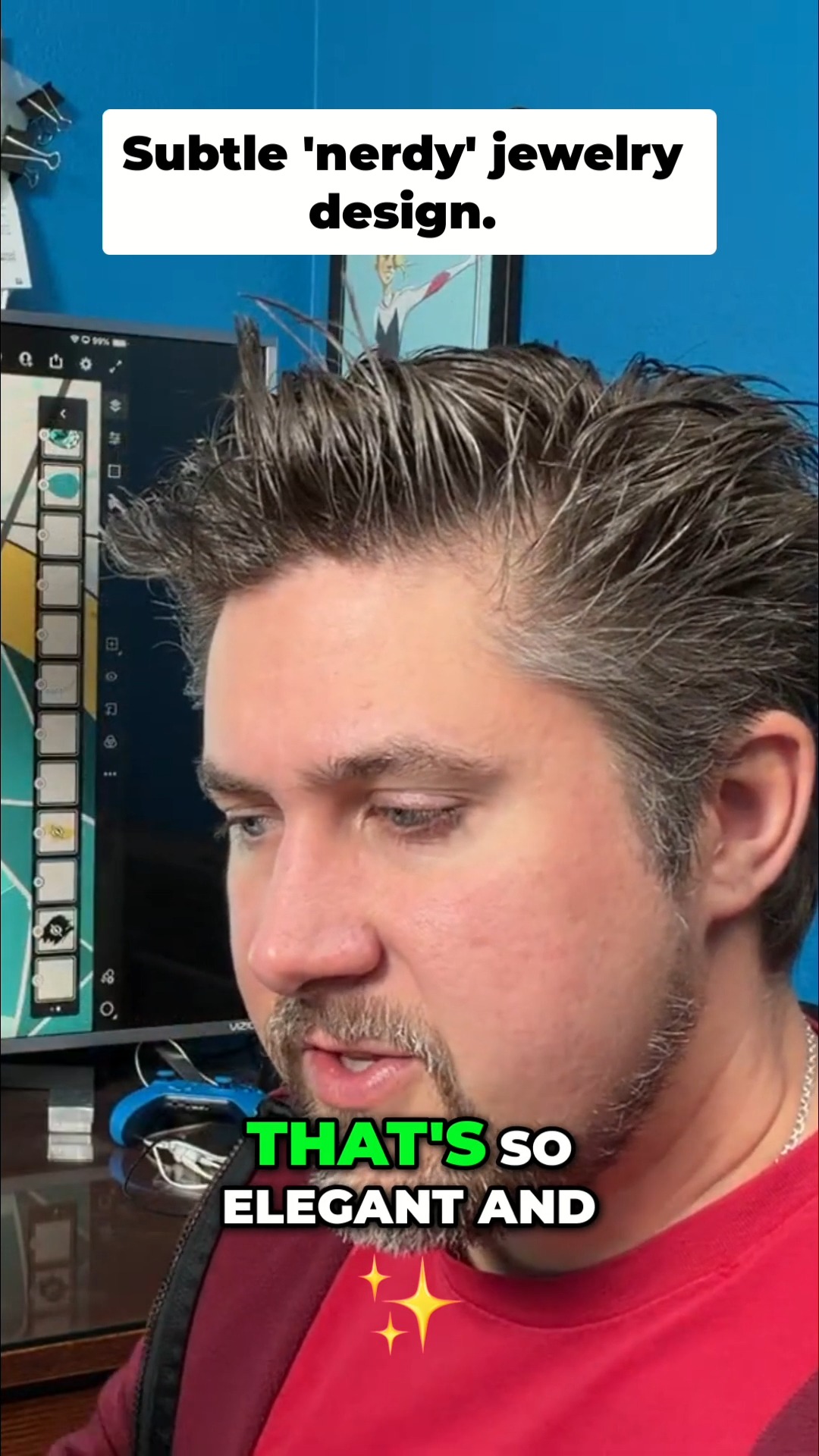 What if your love of Star Trek could become something you’ll wear for life?
This isn’t merch. This is a custom heirloom ring, designed around a subtle nod to Star Trek Next Generation (TNG) that only true fans will recognize.
Watch the full design journey → https://youtu.be/1THeLFrUrHQ
In this piece, we refined the design to fit the client’s budget, without losing what made it meaningful.
✔️ Teal moissanite center stone
✔️ Hidden Star Trek-inspired details
✔️ Designed to last a lifetime
Because custom jewelry shouldn’t force you to choose between meaning, beauty, and budget.
If you’ve ever dreamed of turning something you love into a piece that feels truly yours… this is how it happens.
#StarTrek #StarTrekNextGeneration #TNG #CustomJewelry #HeirloomJewelry #LuxuryJewelry #Moissanite #JewelryDesign #GeekChic #EmbraceNerdy #CharmingQuail #LegacyNerdJewelry