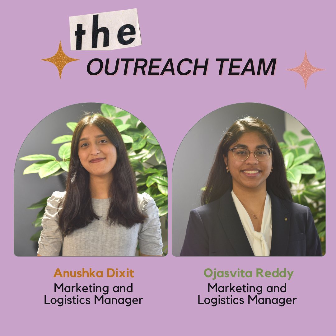 Itâs time to shine our spotlight to this dynamic duo who make up our Outreach Team đâ¨
đżMeet the masterminds behind our marketing and logistics efforts: Anushka Dixit and Ojasvita Reddy