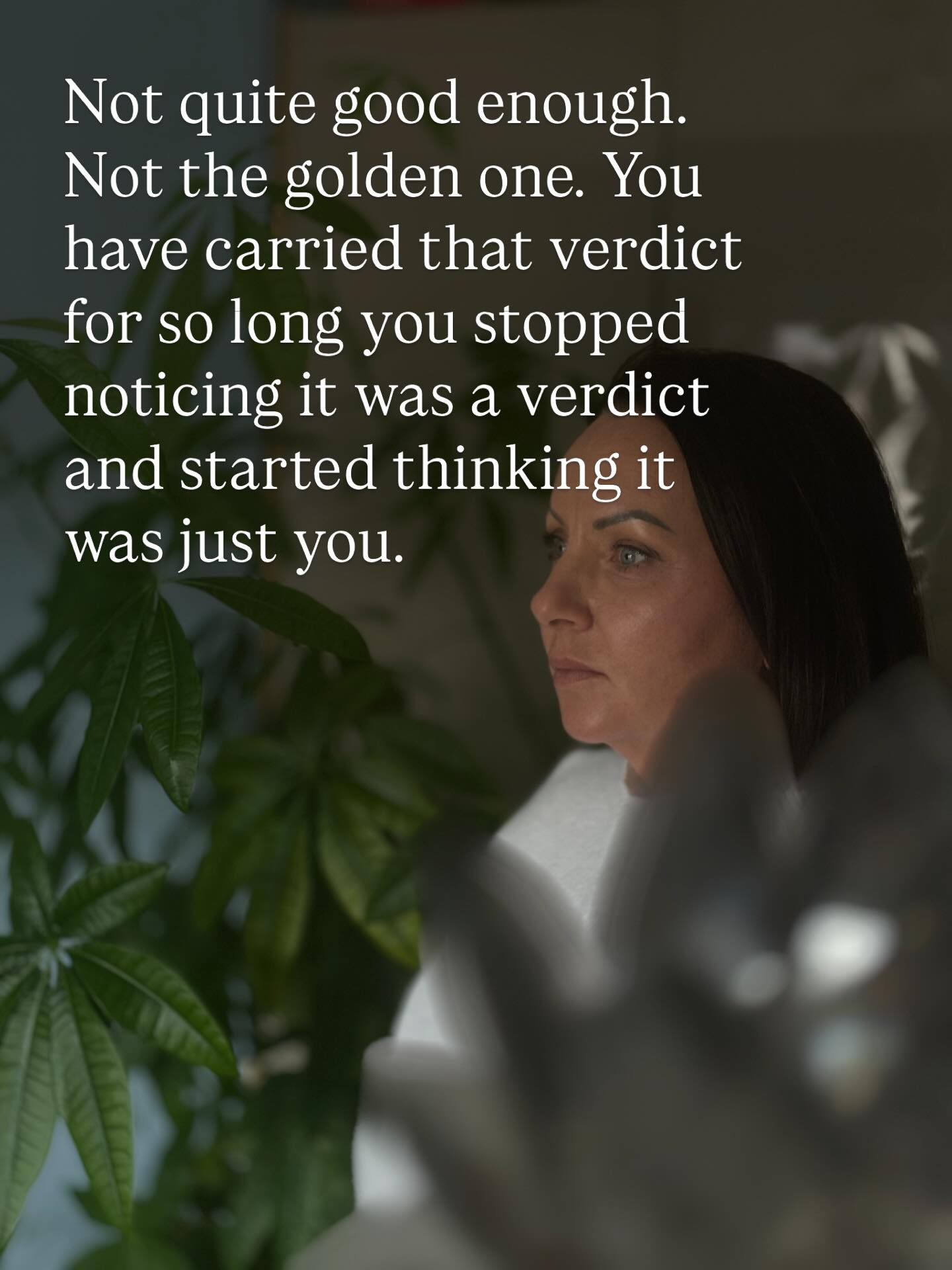 Not quite good enough.
Not the golden one. Not the responsible one. Not the one who was trusted with things or praised without condition.
You were the other one. The one who tried and somehow it was never quite right. The one whose achievements were met with yes but. The one who learned to work harder, be better, prove more, and still felt the particular ache of never quite landing where approval lived.
You have carried that verdict for so long you stopped noticing it was a verdict and started thinking it was just you.
It became the filter through which you saw every opportunity. Every relationship. Every time money arrived and you couldn’t quite let it stay. Every time something good was in reach and something in you found a way to confirm what you’d been taught.
Not quite good enough is not a personality trait. It is a wound that was handed to you before you had the capacity to question it.
It doesn’t heal through effort. It doesn’t heal through achieving more.
It heals when you go to the place in your body where you first accepted it as true. And you do the work there.
That is what Regulate to Receive is built for. Four weeks of going to that root. Not the surface. Not the mindset. The place where the wound actually lives.
Founding rate £297. Starts 5 May 2026. Link in bio.
#notgoodenough #childhoodwounds #womenswellbeing #nervoussystemhealing #worthiness