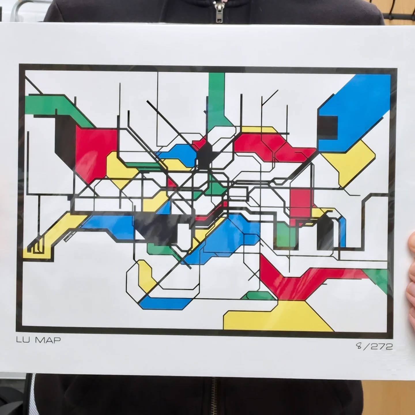 LU Map
Abstract artwork based on the @transportforlondon London Underground map.
Giclée print on matte textured fine art paper.
Printed, hand-cut, embossed, numbered, signed & dated (on reverse) by the artist (me 👨🎨).
272 prints available - the same number of stations.
£40
Available from:
- @art.firepit - North Greenwich, London, SE10
- @twentyfournortheast - Sunderland, SE1
- @thamessidestudiosse18 - Woolwich, London, SE18
- My eBay shop (link in bio)
#londonunderground #londonart #mapart #abstractart #backgroundcamel