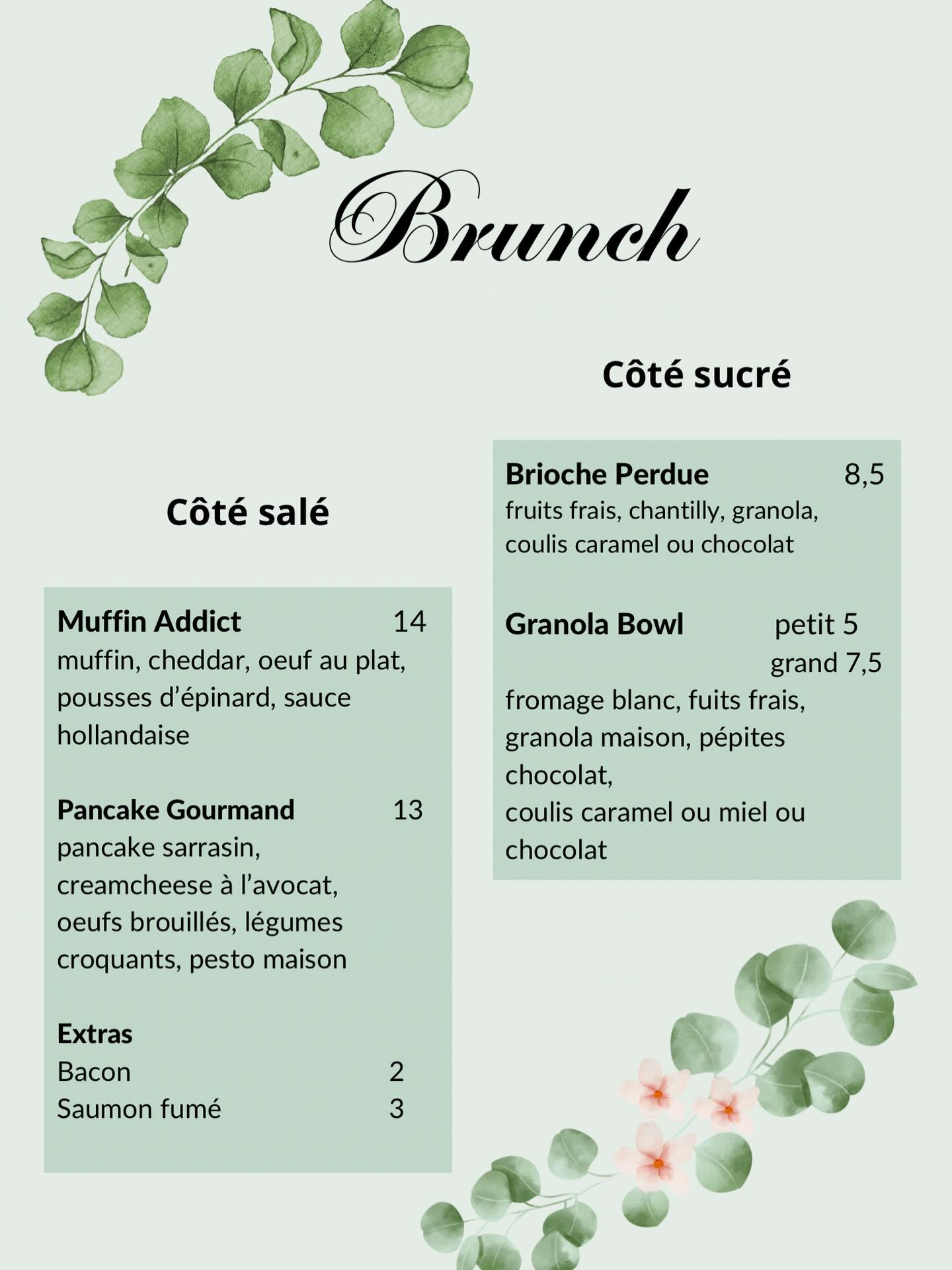 Retour du soleil ☀️ on brunch en terrasse pour fêter ça ? Tous les dimanches, brunch au P’tea Bonheur à Guerande intra-muros. A deux pas de la porte St Michel, venez profiter d’un moment de pause autour d’un bon brunch fait maison. Entre amis, en famille, pour un EVJF, il y a toujours une bonne occasion de bruncher !