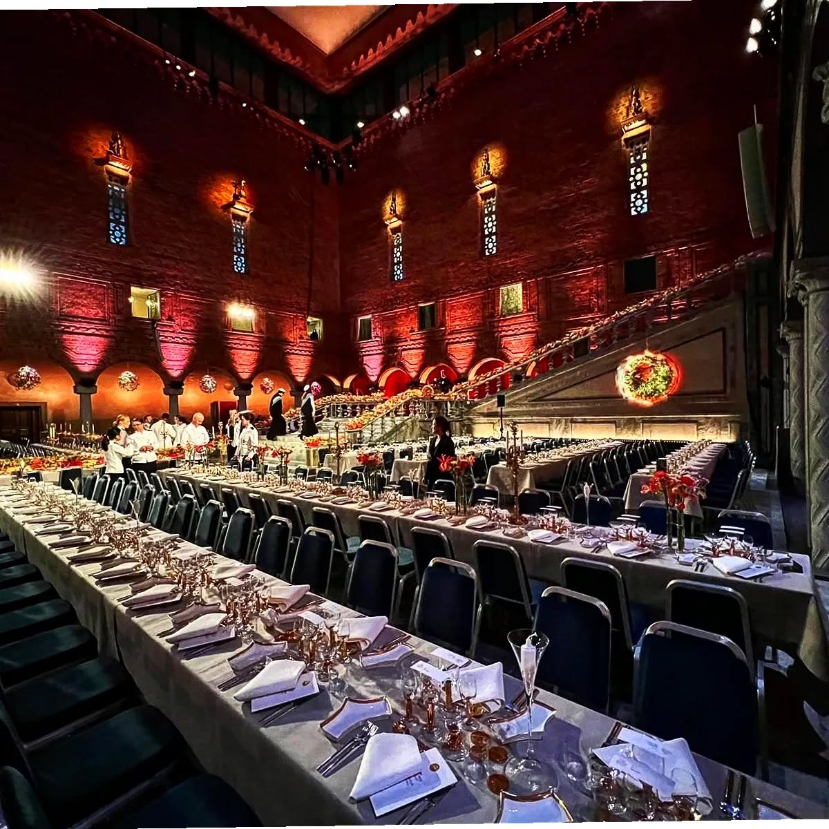 Förra veckan skötte vi ljudet på Nobelpriset gånger tre - nobelkonsert, prisutdelning och banketten.
#wssab #nobelprize @martinaudio