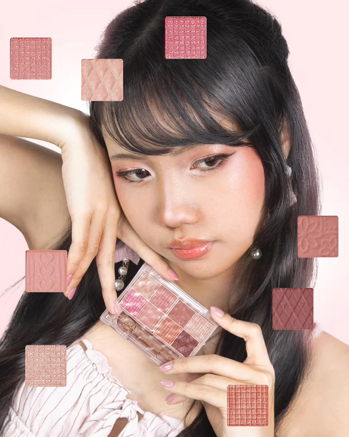 Serving looks, one shade at a time 💖✨ meet the Petit Palette Eyes eyeshadow palette, your all-in-one for soft glam, subtle shimmer, and effortlessly put-together moments. From everyday neutrals to rosy pops, every shade is made to mix, match, and make it yours 🎨 shop now at our official website: canmakeph.com 🛍️