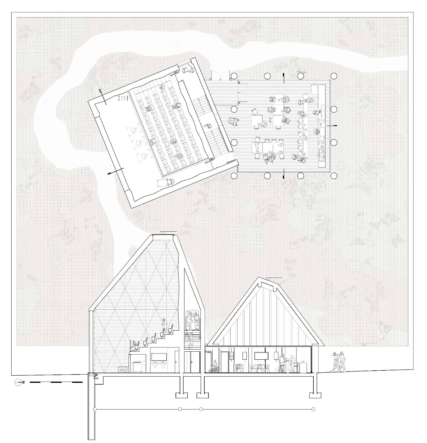 Some images we created for a competition entry with @architecturecompetitions
The brief was to design a Movie Pavillion located in Iceland 🎥✨ which responded to the dramatic context of the site while reflecting the essence of Icelandic cinema.
The team loved working on this and we are really happy with the images they produced! 😀🙌🏼
#designcompetition #buildner #stanesbyarchitecture #contextualdesign #icelandiccinema #architecturecompetitions