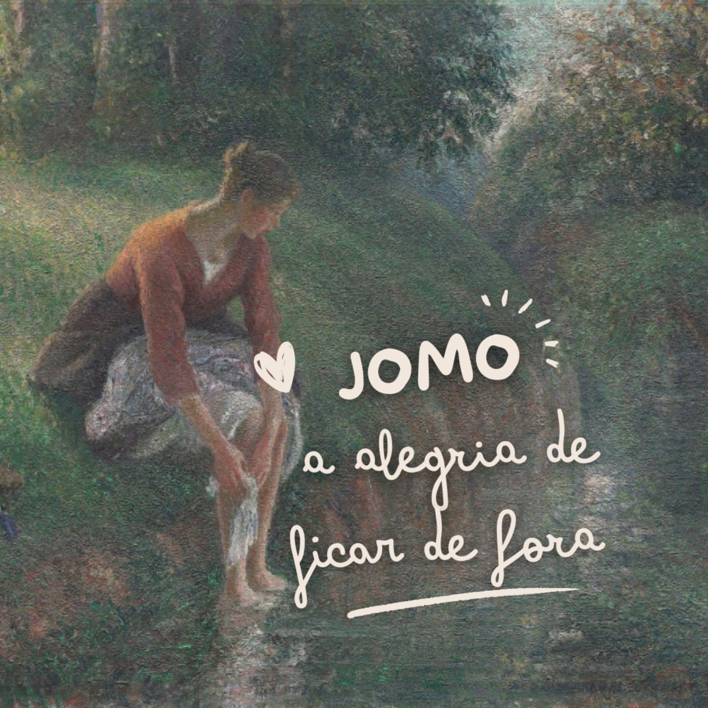 JOMO: A Alegria de Ficar de Fora♡
Você pode ouvir o programa da Rádio Leveza sobre o assunto pelo Spotify ou Youtube (links na bio).