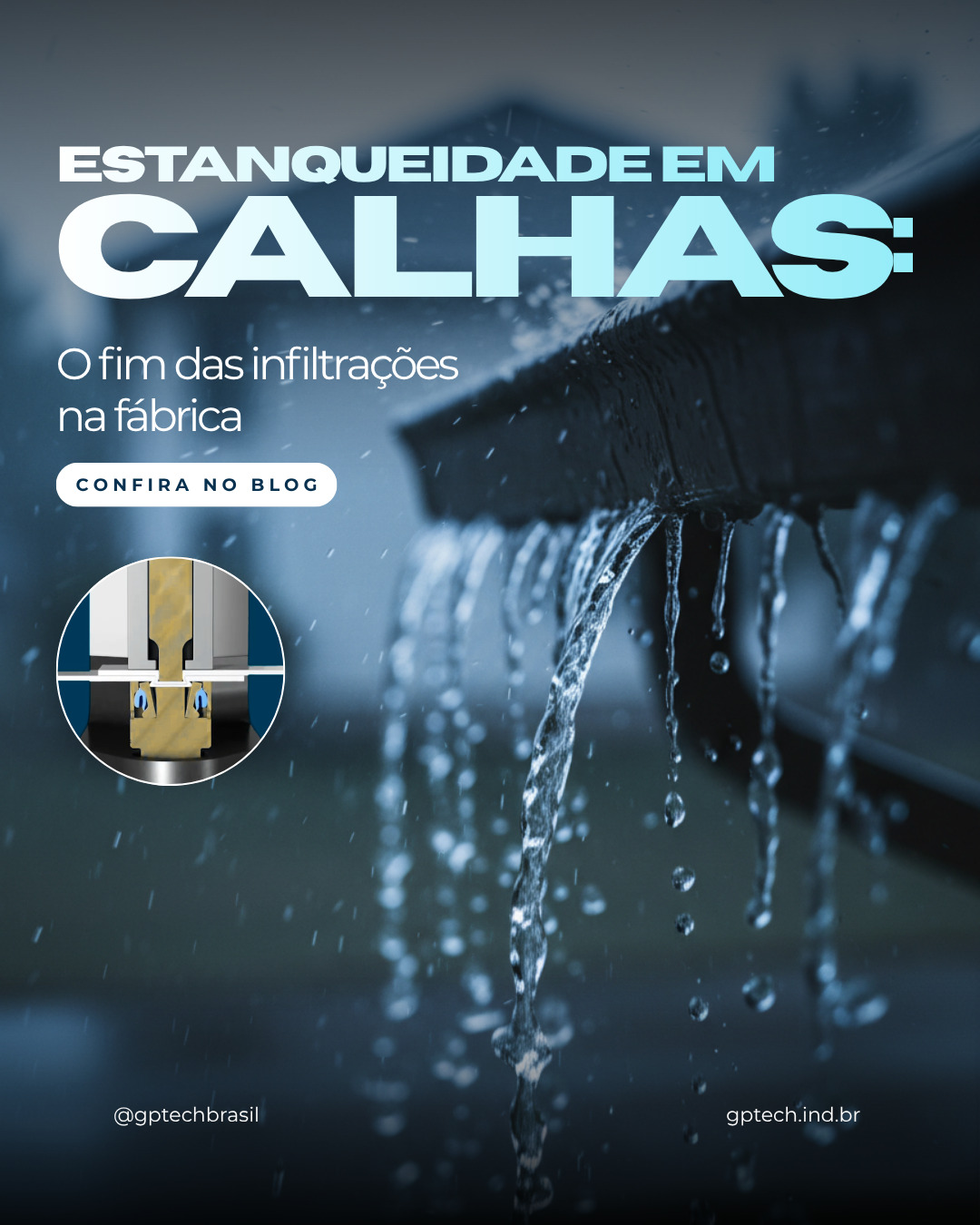 A maioria das infiltrações em calhas começa no ponto de fixação. O PontoTech elimina esse risco por conformação MECÂNICA. Sem furo, sem infiltração. Confira no Blog! (Link na Bio)
Fale com um especialista PontoTech. (Link na Bio)
#PontoTech #GPTECH #Calhas #ConformacaoMecanica #Infiltracao