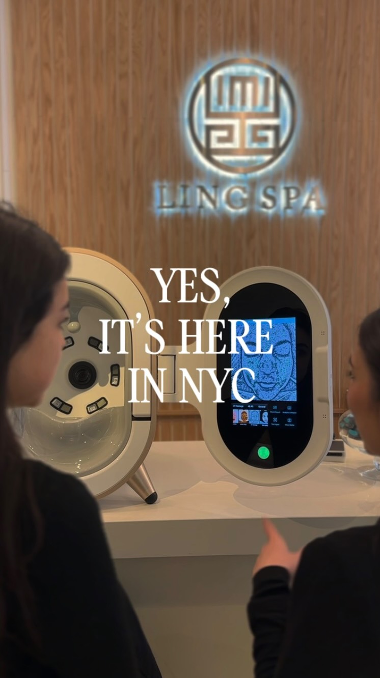 the viral skin scan you see all over Korea is here in NYC! FREE with any service booking at lingspa.com
Detect 12 skin issues from UV damage to wrinkles and pigmentation. Expert recommendations from our specialist. #skinanalysis #skinanalysismachine #nyc #lingspa #korea