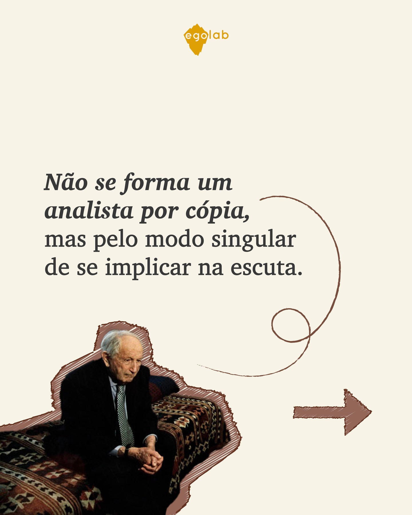 Aberta as inscrições para nossa turma do mês de ABRIL de supervisão de 2026.
VAGAS APENAS PARA OUVINTES: R$198,00 - Referente a 4 encontros
Segundas-feiras: 07:30 às 08:30
(dias 13/04, 20/04, 27/04 e 04/05)
Quartas-feiras: 18:00 às 19:00
(dias 15/04, 22/04, 29/04 e 06/05)
Horários de Brasília
O grupo de supervisão é uma oportunidade para que profissionais e ouvintes aprendam de forma prática, tendo a possibilidade de ver a teoria freudiana / lacaniana articulada com os casos clínicos apresentados.
Inscrições pelo site: https://www.egolab.com.br/supervisao
Link na Bio
Coordenação: Thaís Bolognini Maia
Psicologa CRP 12/15.364 - Psicanalista.
Público-alvo: Psicólogos e psicanalistas que fazem atendimentos clínicos;
Ouvintes: Estudantes “psi”
interessados na psicanálise.
#psicanalise #freud #lacan #sigmundfreud #jacqueslacan psicanalista freudexplica
4w