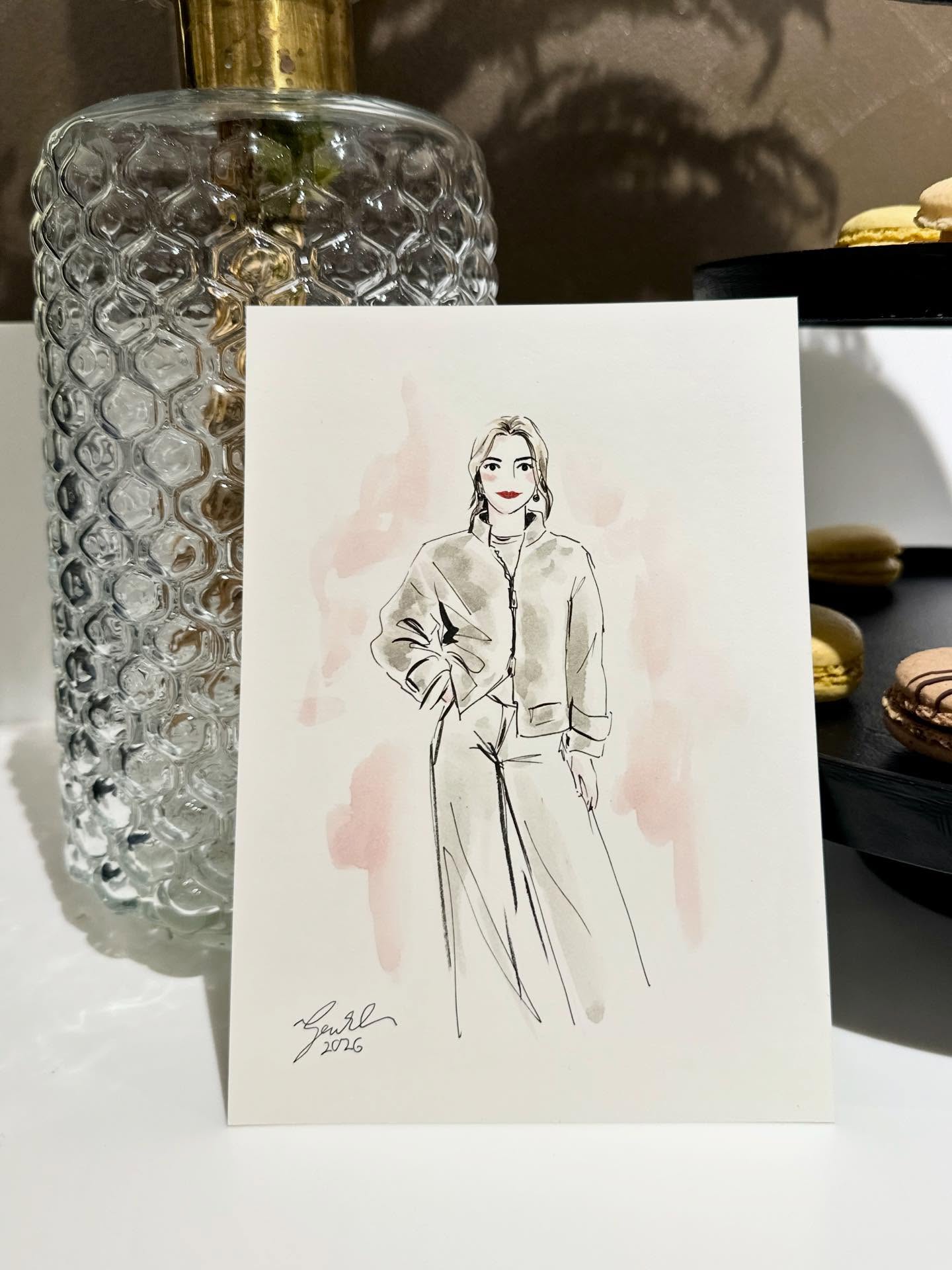 Live illustration @breuninger @windsor