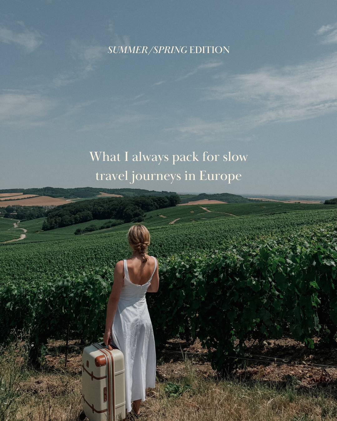 My full packing strategy🧳 save for when you need last-minute help 😅
Currently packing for 3 weeks through the UK, Paris & Luxembourg — and yes, it all fits in a carry-on
After two years of slow train travel across Europe, I’ve finally figured out my system
🧳 The 3-bag strategy
🌙 The sleep kit for night trains
👗 A wardrobe built on few colours and fabrics that are leightweight and breathable
🧖♀️ Skincare that does double duty.
📸And the one thing I’d genuinely never leave without.
Swipe through for everything that makes it into my bag this spring/summer ✦
Find more slow travel guides at railvoyage.com - I have a full planning guide with an extension of this list + tools for how to plan your own dream journey 🤍