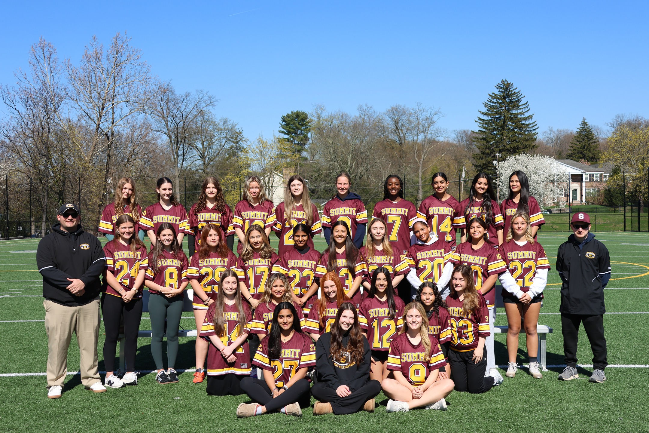 Meet the 2026 Flag Football team. The team is currently 2-2 led by captains Catherine Fagan and Jaina Shah. Next game at home on Thursday 4/16 @ 4pm