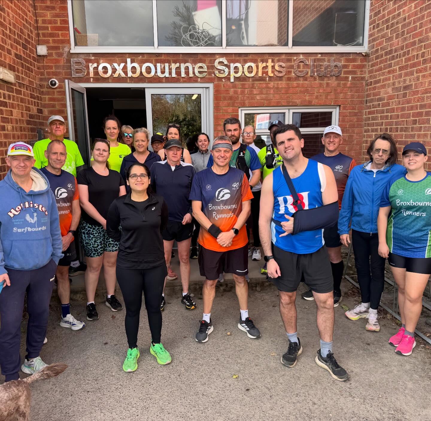 What a perfect morning it was for a Sunday Club run 😃🏃♀️🏃🏻 #broxbournerunners #sundayrunday #running #runningclub