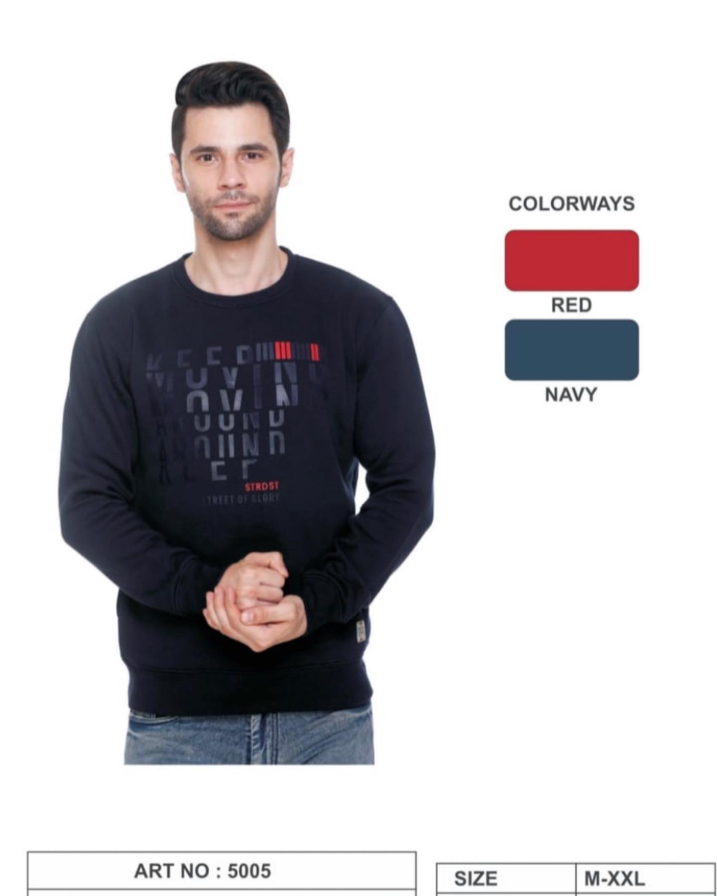 Best quality Cotton Fleece Sweatshirts with conspicuous prints and designs of our clothing brand KROW.
@krowclothing.in
#krow #clothingbrand #sweatshirts #brand #fleece #cotton #navy #blue #black #style #fashion