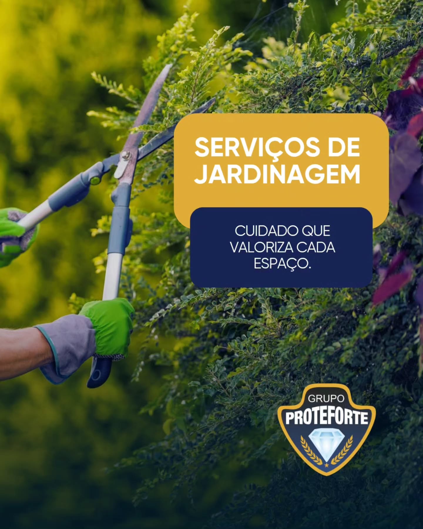 Mais do que manter, cuidar com atenção e propósito. 🌿
Os serviços de jardinagem valorizam cada detalhe do ambiente, trazendo vida, harmonia e bem-estar para espaços residenciais e corporativos. Com manutenção adequada, poda precisa e olhar técnico, o verde se mantém sempre bonito e saudável.
Ambientes bem cuidados refletem organização, cuidado e qualidade. Invista em quem entende de cada detalhe.
FALE CONOSCO:
📱(15) 99852.8911
✉ contato@grupoproteforte.com.br
#GrupoProteforte #condominio #ProteçãoResidencial #Monitoramento #TerceirizaçãoDeServiços