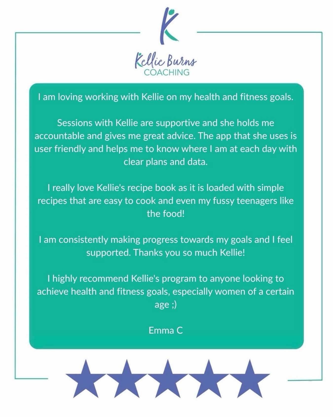 I love a 5 star Google review 🥹
Emma is a delight to coach and has lost nearly 10 kgs so far. In a sustainable way that consolidates her new identity, lifestyle and way of being, now and in the future 🙌