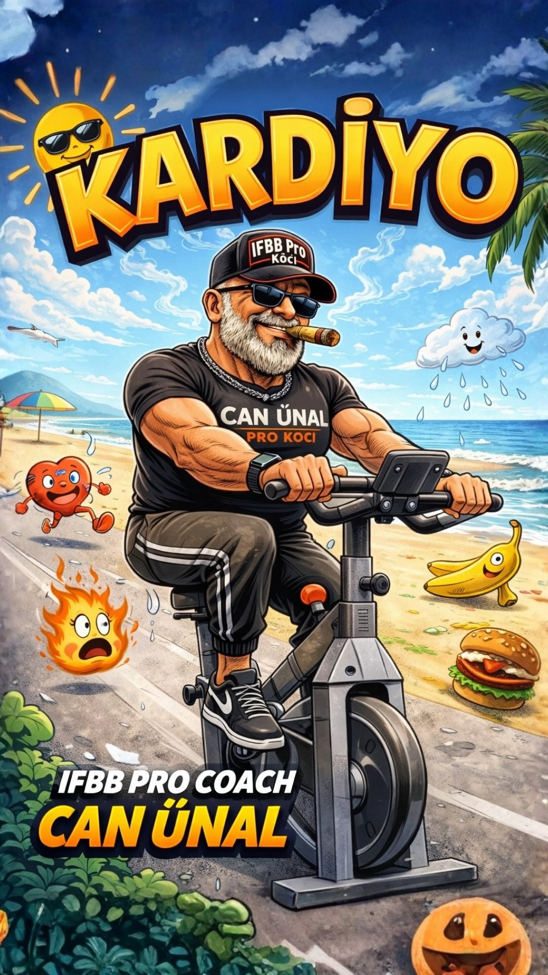 Kardiyo…
Fitness dünyasında en çok küçümsenen ama fiziği en çok değiştiren değişken.
Çoğu kişi sadece ağırlık kaldırarak “tam” bir fizik inşa ettiğini sanıyor.
Ama gerçek şu:
Kardiyo, sadece yağ yakmak değildir.
Kardiyo; metabolizmayı optimize eder, insülin duyarlılığını artırır ve vücudun besinleri kas lehine kullanmasını sağlar.
Umbrella review seviyesinde yapılan çalışmalar bize şunu net gösteriyor:
Düzenli kardiyovasküler egzersiz;
• Yağ kütlesini azaltır
• Kardiyovasküler sağlığı iyileştirir
• İnsülin duyarlılığını artırır
• Toparlanma kapasitesini yükseltir
• Uzun vadede performans sürdürülebilirliğini sağlar
Yani mesele sadece “kalori yakmak” değil…
Sistemi doğru kurmak.
Kardiyo yapmayan bir vücut, eksik çalışan bir sistemdir.
Ne kadar iyi beslenirsen beslen…
Ne kadar ağır çalışırsan çalış…
Altyapı yoksa gelişim sınırlıdır.
Bu yüzden net söylüyorum:
Kardiyo, senin fiziğinin sigortasıdır.
UMBRELLA REVIEW DESTEKLİ KAYNAKLAR
• “Aerobic exercise and cardiometabolic health: umbrella review of systematic reviews and meta-analyses”
• “Effects of aerobic exercise on insulin sensitivity: umbrella review”
• “Cardiorespiratory fitness and mortality: umbrella review of meta-analyses”
• “Exercise training improves body composition and metabolic health: umbrella review”
İLETİŞİM
IFBB PRO COACH CAN ÜNAL
Online Coaching & Yarışma Hazırlık
www.ifbbprocoach.com
Instagram: @vucut.hocasi
YouTube: @vucut_hocasi
Mail: canunal@ifbbprocoach.com
#Kardiyo
#YağYakımı
#IFBBProCoach
#FitnessBilimi
#Metabolizma