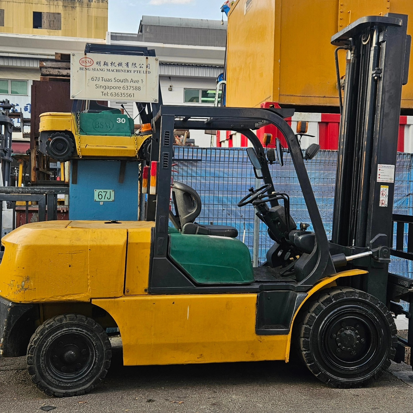 Seeing double
#bsforklift
#forkliftrental
#forklift
#forkliftrepair