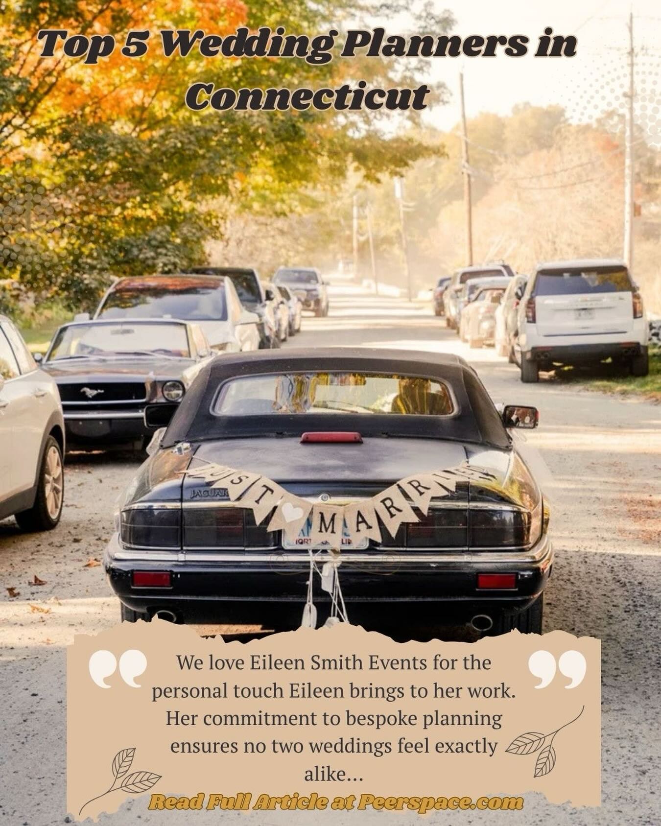 🎉Honored and excited to share that Eileen Smith Events made #3 Top Wedding Planner in CT by Peerspace! Read the full article on their website
https://www.peerspace.com/resources/wedding-planners-in-connecticut/
#top5 #weddingplanners #ctweddingplanner #peerspace