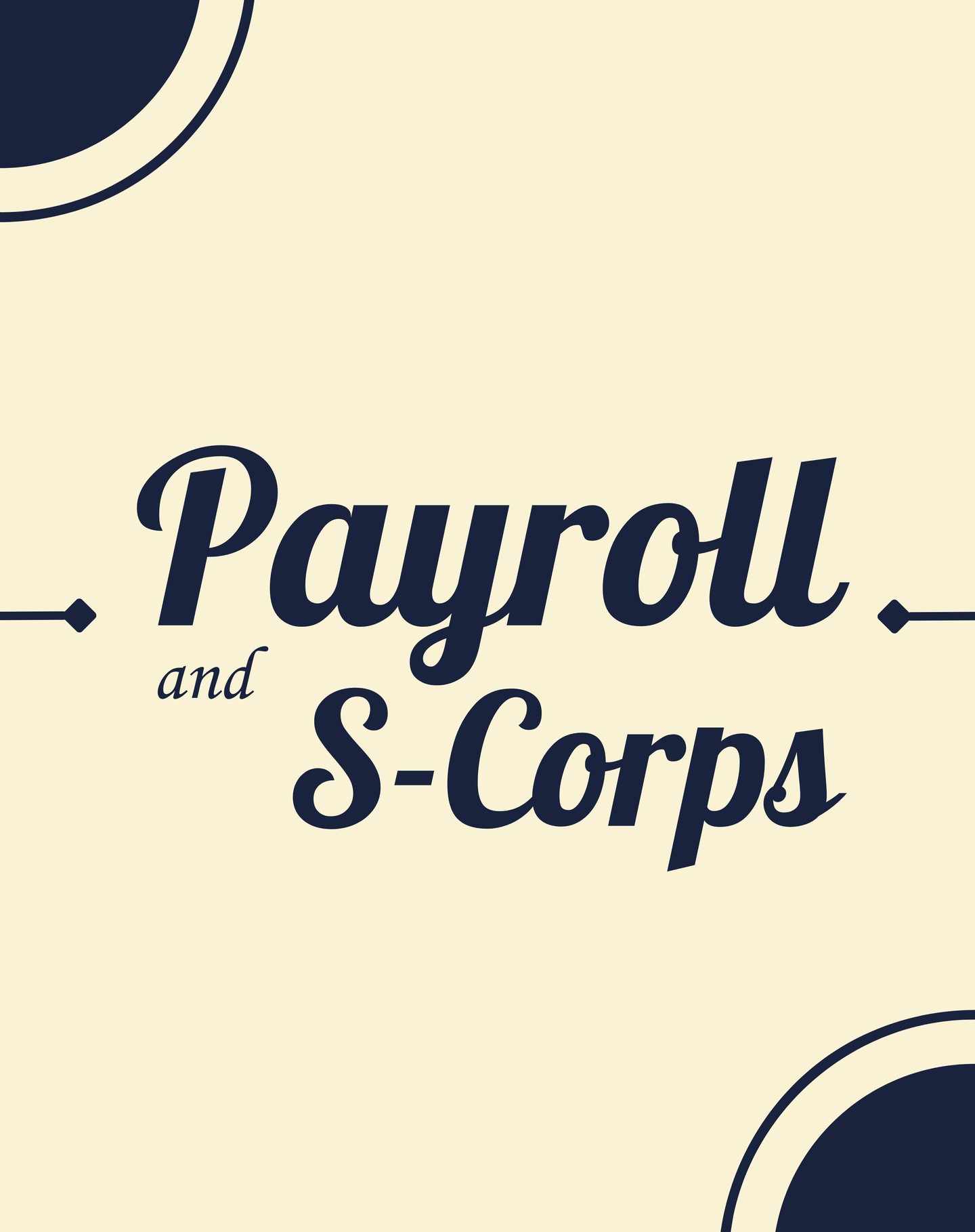 Navigating payroll for S-Corporations can be challenging, but understanding the basics is crucial. Proper professional advice can help ensure compliance and maximize tax benefits. Contact us today to learn more about optimizing payroll for your business.
-
#Payroll #SCorps #TaxStrategy #BusinessFinance #IRSCompliance #SmallBusiness #AskUs #BusinessConsulting #Entrepreneur #Accounting #PayrollServices #SmallBizTips #BusinessOwner #TaxAdvice #CorporateFinance #BusinessGrowth #FinancialManagement #BusinessPlanning #CFO #Bookkeeping #BusinessConsulting #TaxPreparation #BusinessOptimization