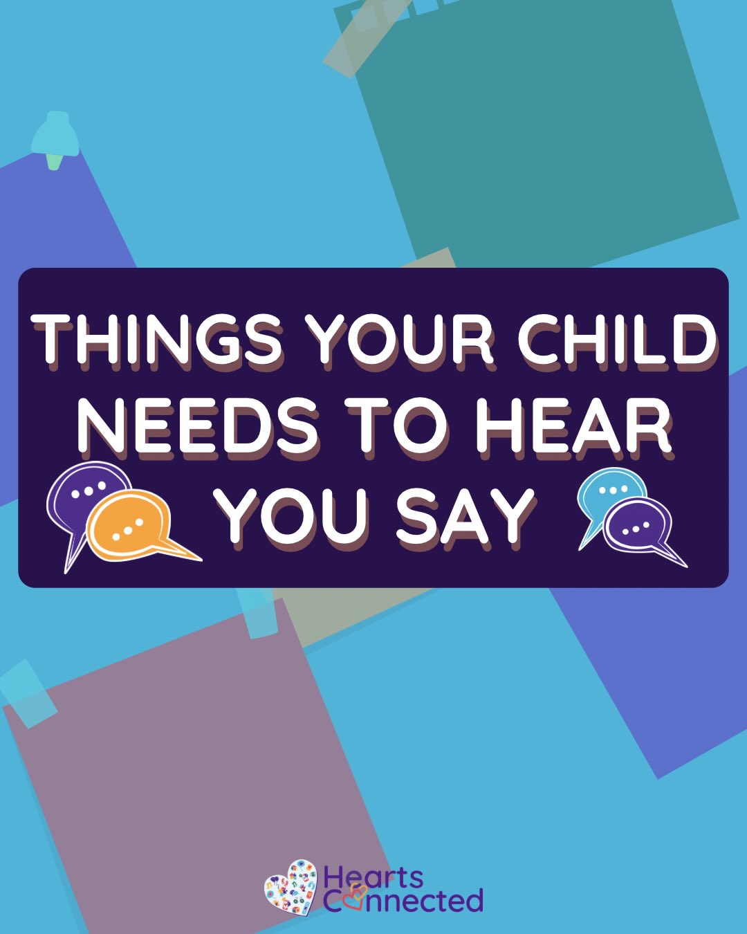 What we say to children during difficult moments matters!
When they are grieving, receiving a new diagnosis, or going through difficult medical situations, children need kind and encouraging words to make them feel supported and seen.
You will notice that this series is titled “Things Your Child Needs to Hear You Say” not “Things Easy for Parents to Say.” Often times, the hardest things for a parent to say are what our child actually needs to hear - allowing space for hard emotions, not making false promises, being honest, and remaining a steady and present force even when you know you can’t change their circumstance.
What do you wish your parents had said to you during a difficult situation?
#greif #coping #supportingchildren