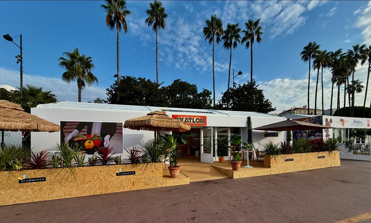 #mipcom2024 ACUN Media, Custom Trade Show Exhibit Design, Fabrication, Setup & Project Management by MK Displays. #custombooth #exhibitdesign #acunmedya