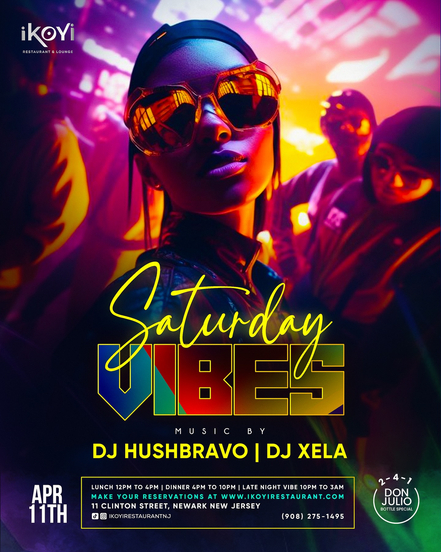 Weekend plans? Sorted 🥳 Amazing cuisine, bottomless drinks and vibes you won’t forget. See you at Ikoyi, Friday through Sunday 🪩