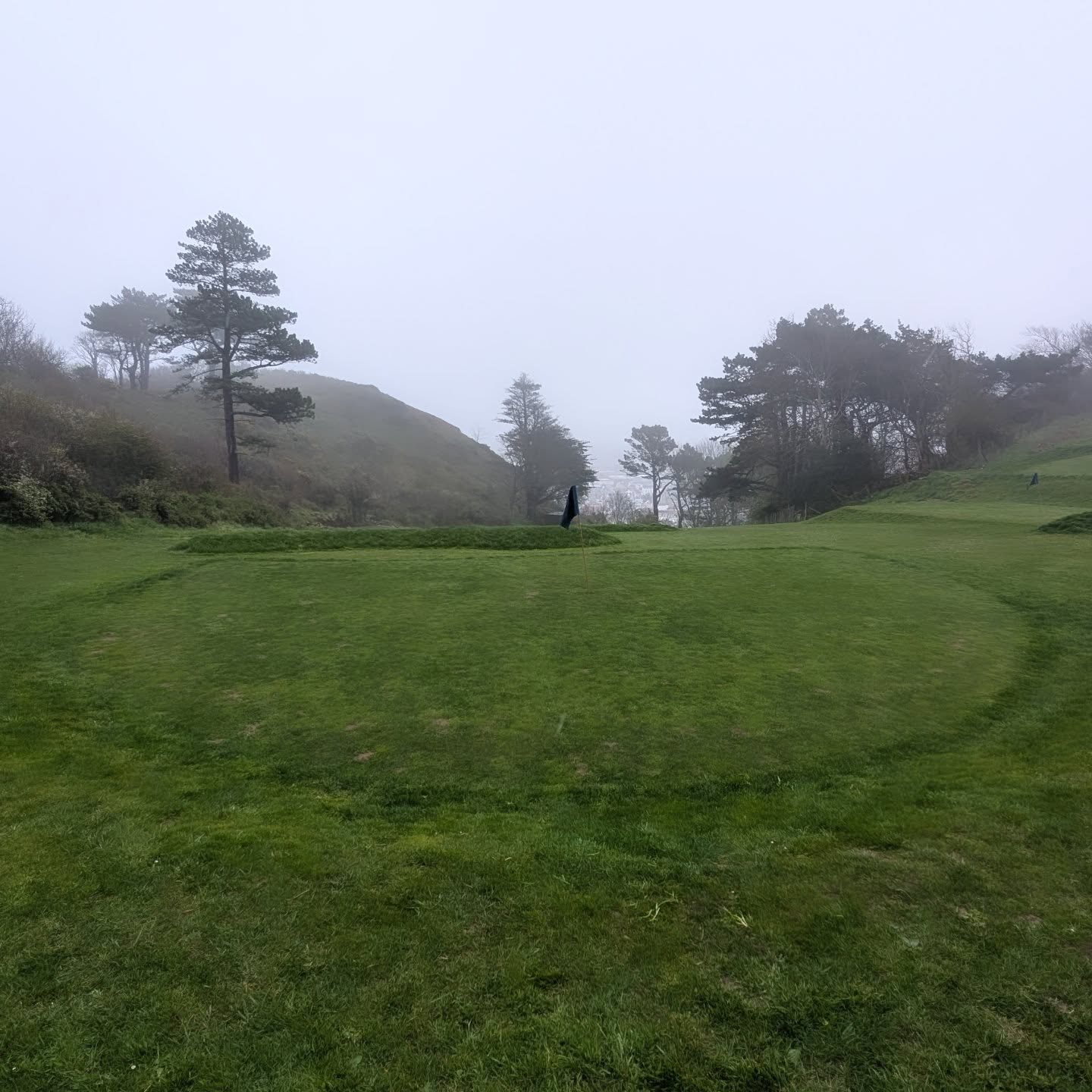 CWRS CAU / COURSE CLOSED: PROTECTING THE NEW SEED
Due to the heavy rainfall this morning, the course is closed today to protect our recent renovation work.
The Good News:
The "Phase 1" seeding from early season has taken hold brilliantly - you can really see the results on the 9th green, which is now looking much greener and fuller.
The Current Work:
Yesterday, we completed a heavy Phase 2 "Patch Seeding" across all greens to fill in the remaining bare and thin areas. This morning's rain is a massive win for us as it provides the natural soak the new Fescue needs to germinate. However, the greens are currently very soft; allowing play now would damage these new seedlings before they have a chance to anchor.
We appreciate your patience while we let nature do its work. The greens are going to be in fantastic shape once this new phase pops!