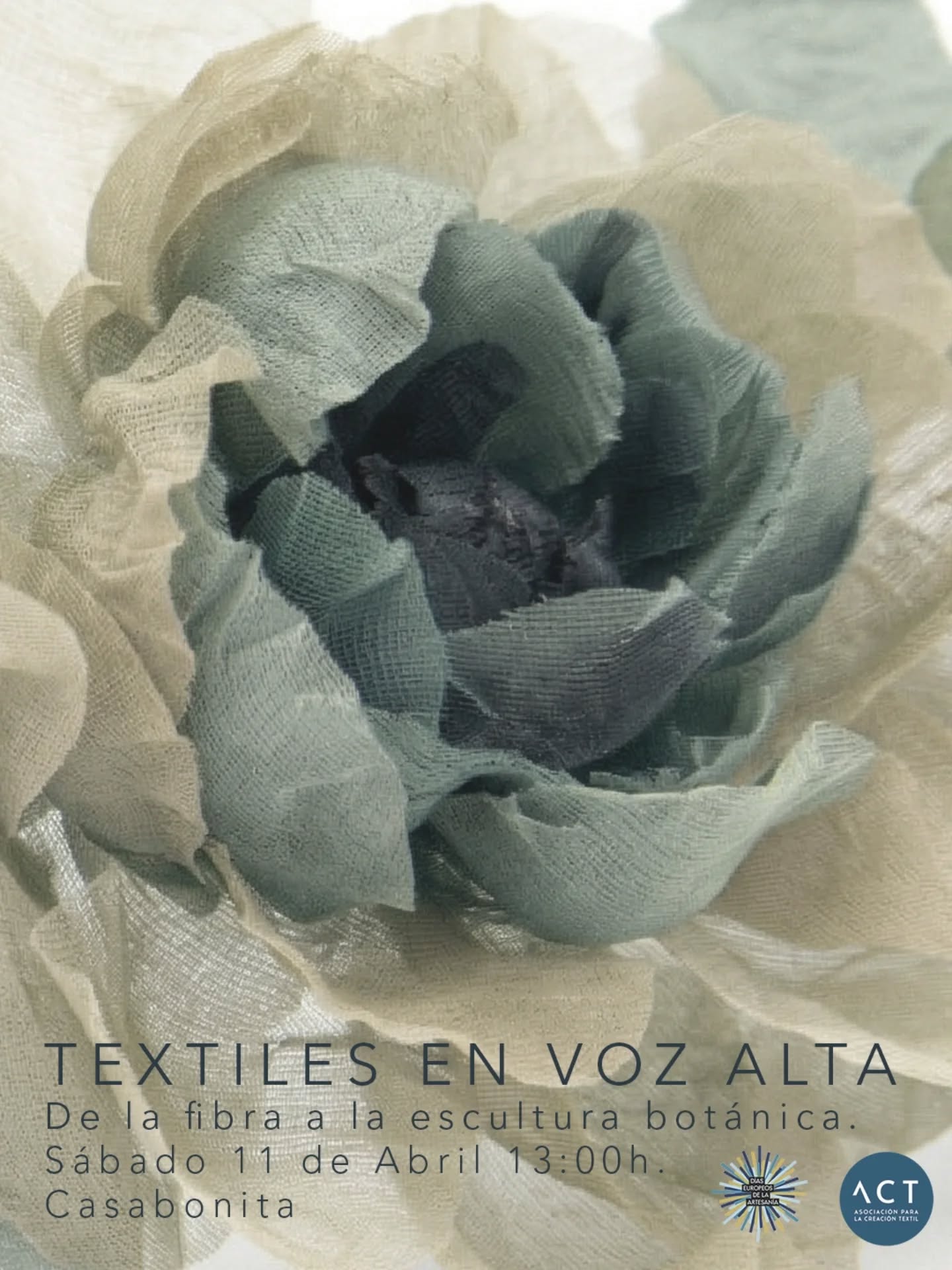 Mañana, el corazón del taller se traslada a Madrid.
Con motivo de los Días Europeos de la Artesanía, instalaré mi mesa de trabajo en @casabonita_carabanchel
Más que una demostración, es una invitación a la pausa, a observar de cerca la lentitud de los procesos, a detener el tiempo por un instante y a descubrir el diálogo íntimo entre las herramientas y la materia que da vida a cada escultura botánica.
¿Nos vemos alrededor de la mesa? 👇
Mañana, sábado 11 de abril a las 13:00h.
📍 Casabonita (Madrid Design District).
Calle Alejandro Morán 8, Local 2, Madrid (Metro Oporto).
🔗 Tienes todos los detalles de esta experiencia inmersiva en el enlace de mi biografía.
@actcreaciontextil
@fundesarte @oficioyarte @eca.crafts
#diaseuropeosdelaartesania #esculturabotanica #altaartesaniaespañola #luxurycraftmanship