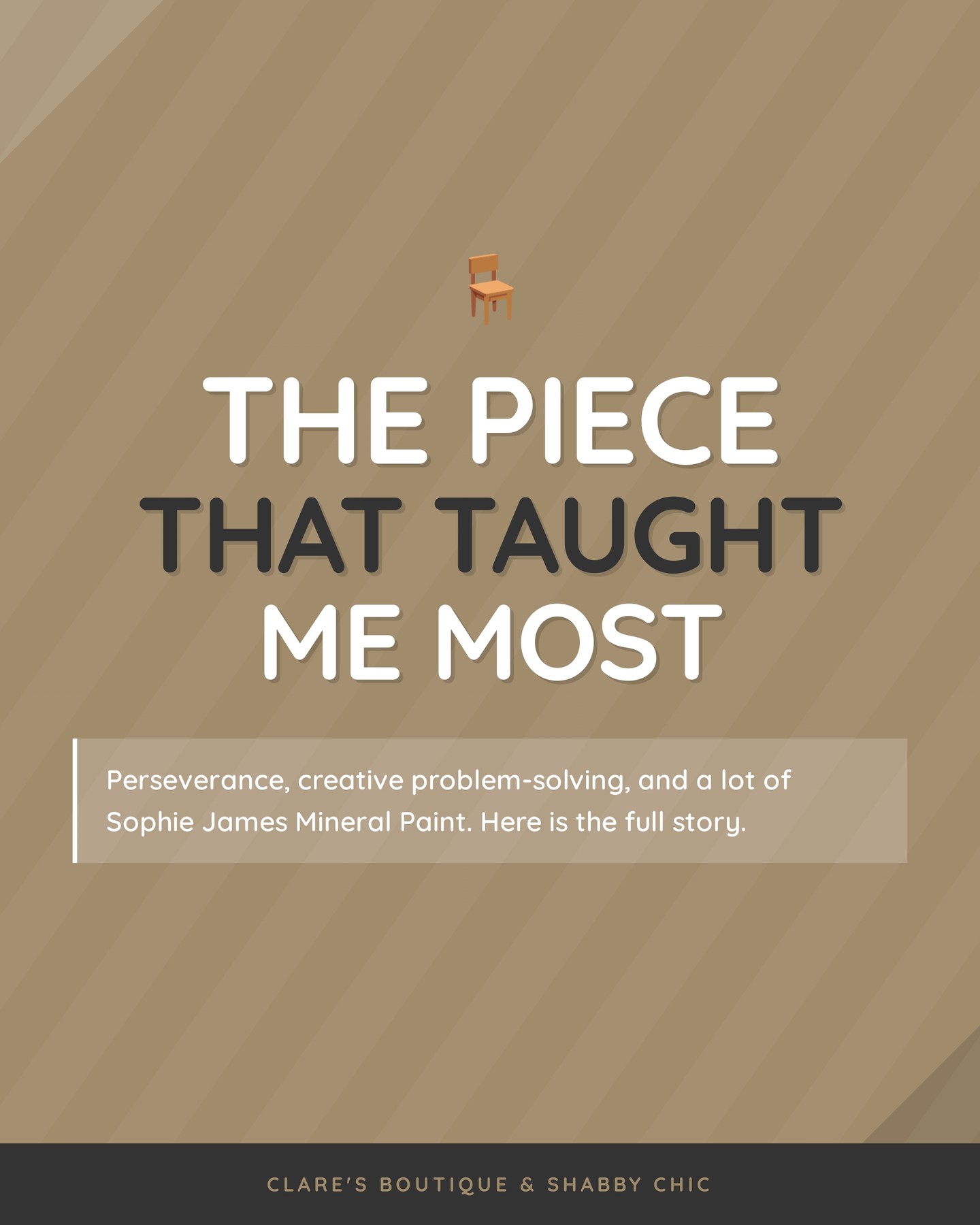 The piece that taught me the most was also the one that nearly broke me.
A heavily damaged chest of drawers arrived looking beyond repair. Swollen joints, peeling veneer, and a paint history that went back decades. Most people would have sent it to landfill. I decided to give it a chance.
Here is what that project taught me:
1. Preparation is everything. Rushing the prep work is where most upcycles go wrong.
2. The right paint makes a real difference. Sophie James Mineral Paint gave me the adhesion and coverage I needed when nothing else was working.
3. Patience is a skill you build. Each difficult project makes the next one easier.
4. Imperfections tell a story. A few character marks are what make a piece feel genuinely vintage, not factory-made.
That chest of drawers now lives in a beautiful home in Kent, and I could not be more proud of its second life.
#UpcycledFurniture #SustainableFurniture #FurnitureMakeover #ShabbychicStyle #KentInteriors