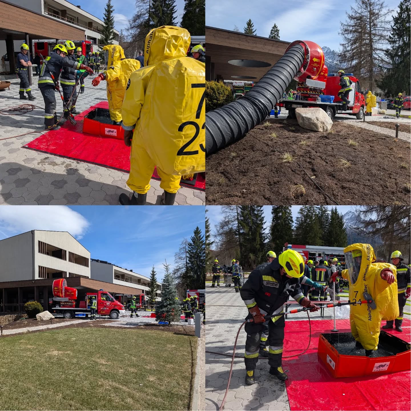 🔥 Einsatz FF Pfalzen 🛠️
📆 Datum: 09.04.2026
🕜 Uhrzeit: 12.49 Uhr - 16.30 Uhr
🔊 Alarmstufe: 7 Gefahrgutgruppe
📟 Alarmierung: Pager, Pocsag Südtirol EO die zuverlässige Handyalarmierung
📄 Einsatzauftrag: Gefahrgut
🌍 Einsatzort: Sexten
👨🚒 Wehrmänner FF Pfalzen: 8
🚒 Fahrzeuge FF Pfalzen: MTF