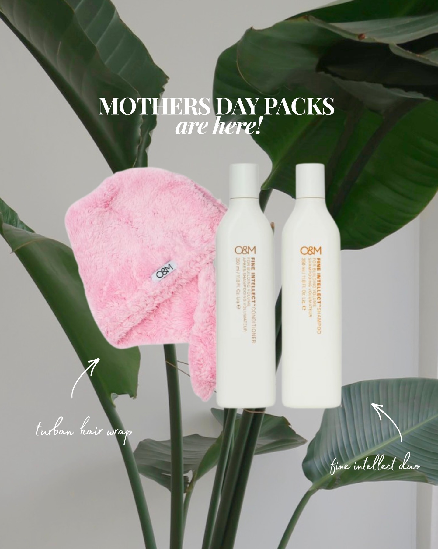 The O&M Gift of Volume Mother’s Day Packs have arrived 🤍
A limited-edition, curated ritual designed to elevate Mum’s (or your own) hair routine with effortless, lightweight volume. Very limited stock. Same price as purchasing Fine Intellect separately — with a luxe bonus included 💌
What’s inside:
• Fine Intellect Shampoo 350ml
• Fine Intellect Conditioner 350ml
• Bonus Turban Hair Wrap
Why it’s special:
Formulated to gently cleanse while boosting body and movement without weighing the hair down. Paired with a soft micro-weave hair turban that reduces drying time and minimises friction for healthier strands.
Best for: Fine, flat or limp hair needing natural volume and everyday indulgence 〰️🤍
Available in-salon now — limited quantities only.
#indiemane #indiemanesalon #portstephenssalon