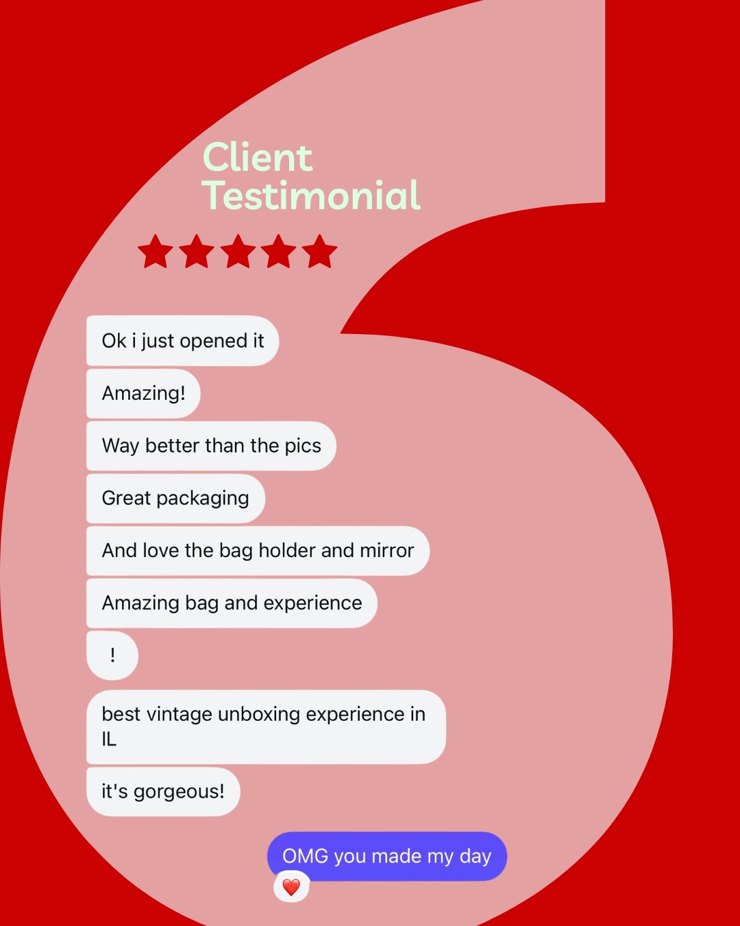 Bossa is a vintage shop, yes. A business too. But more than anything, it’s a dream we’re turning into reality every single day. And the truth is: you, our clients, followers, and fellow Bossers, are the ones carrying it forward with us. So imagine the joy in our hearts when we read a message like this from one of our clients. Thank you for being here. Stick with us — we’re only just getting started 🩷🔑🫶🏼✨