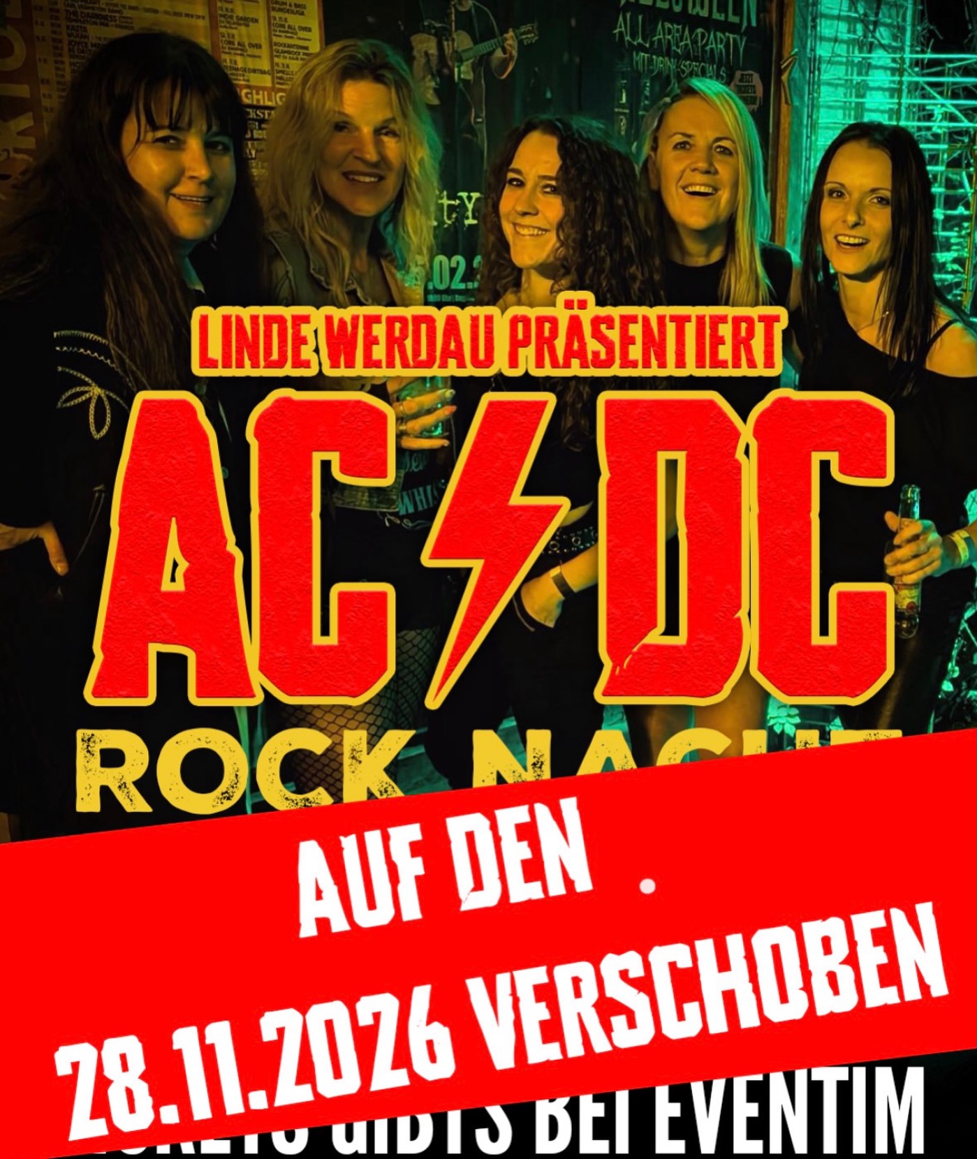 Aus technischen Gründen müssen wir die Veranstaltung leider auf denn 28.11 verschieben
Alle bereits gekauft Tickets behalten ihre Gültigkeit